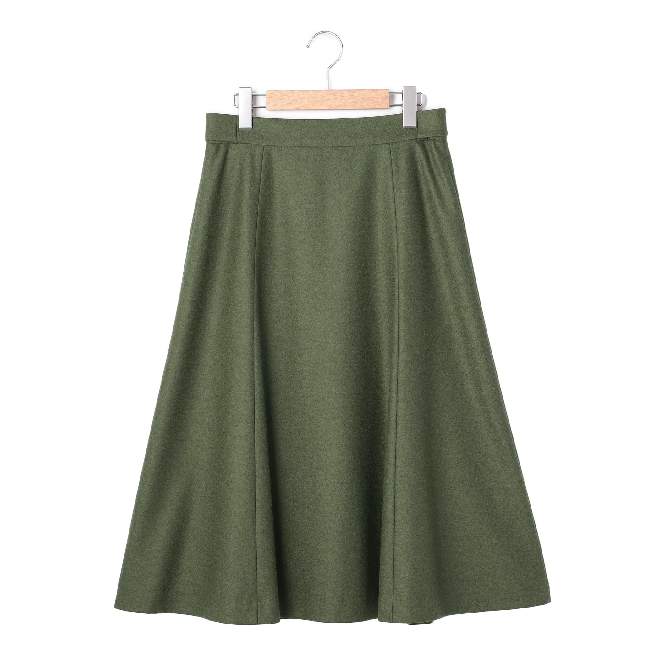ウールクレープ スカート
