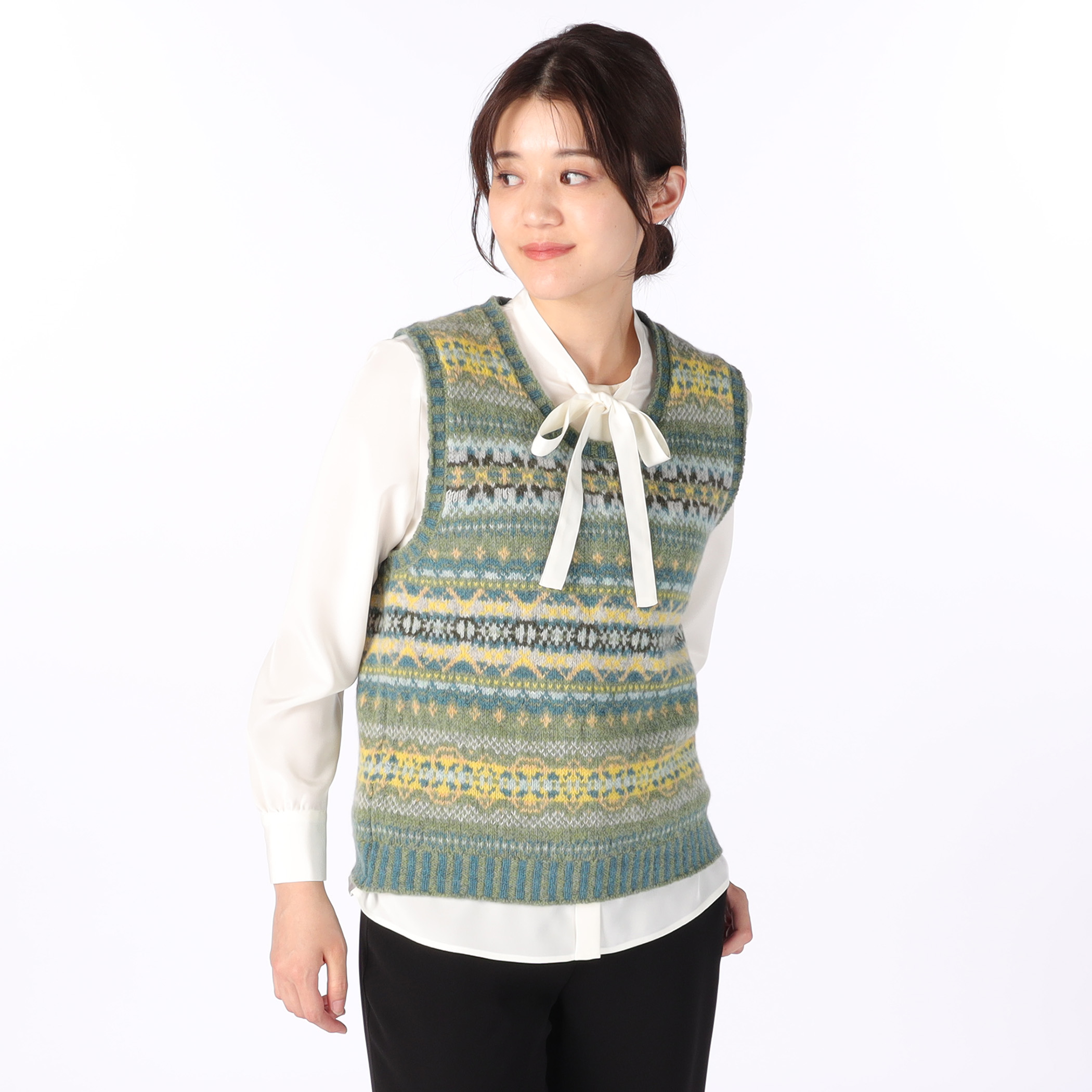 ERIBEニットベスト