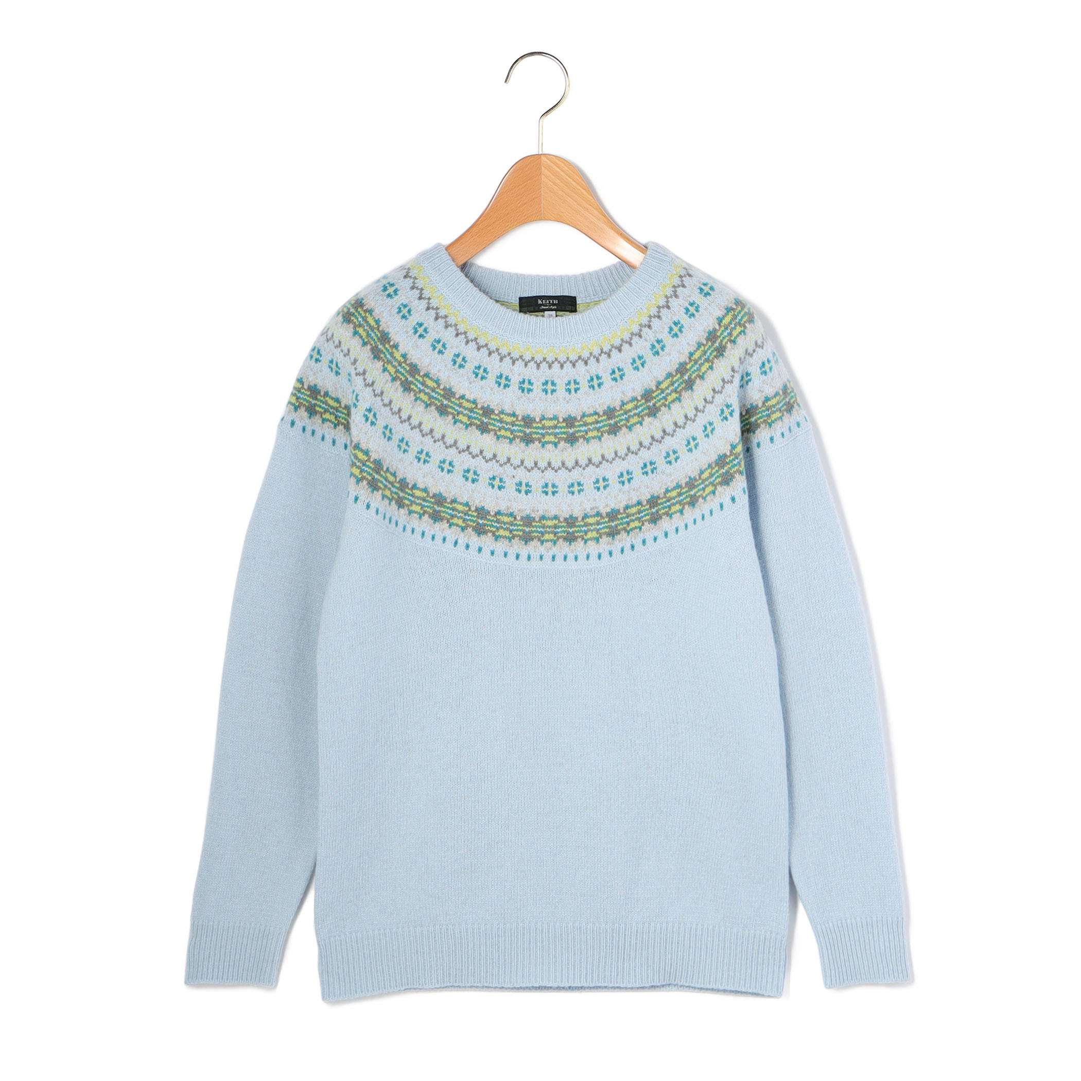 ジェヌインフェアアイル プルオーバーニット