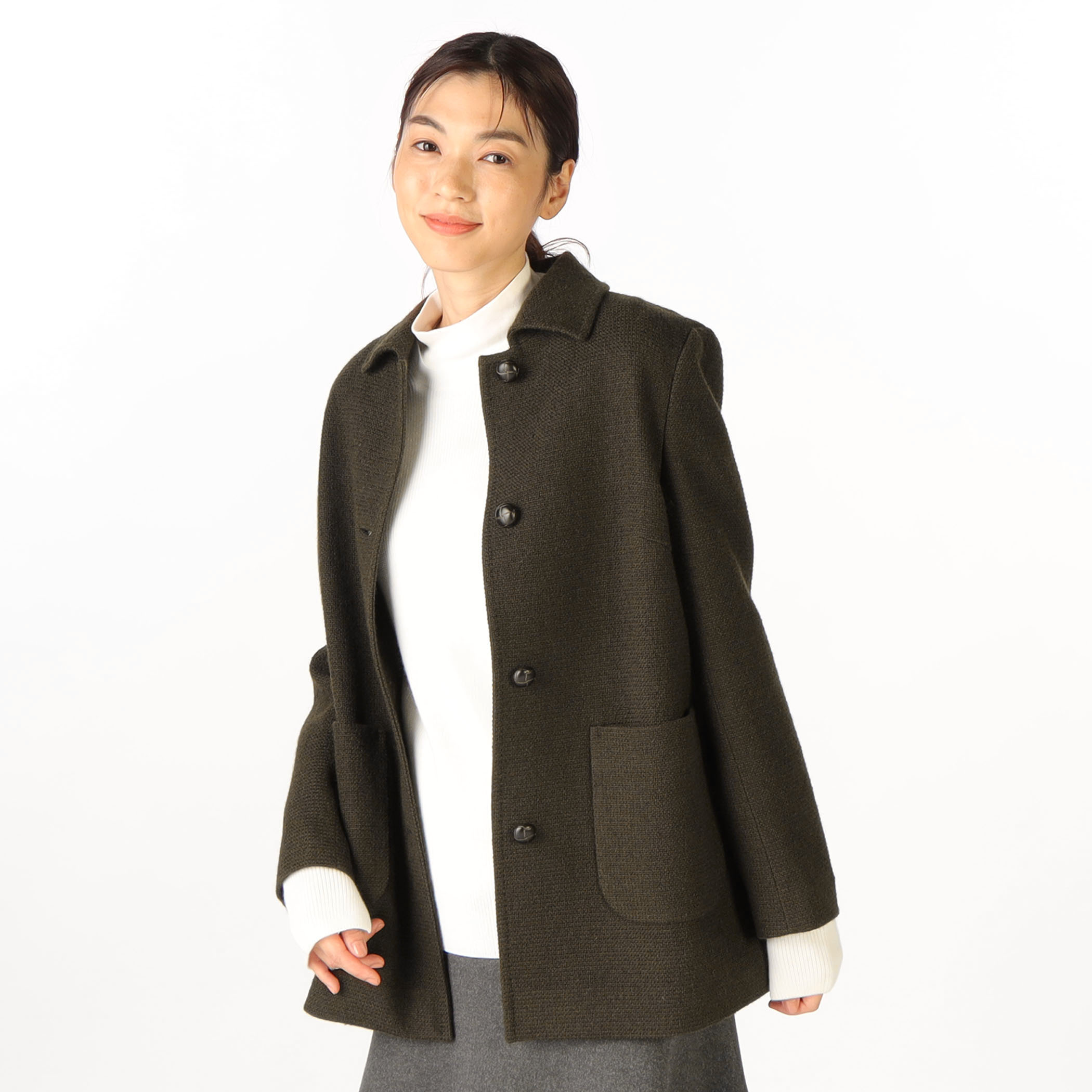 ロービングウールコート