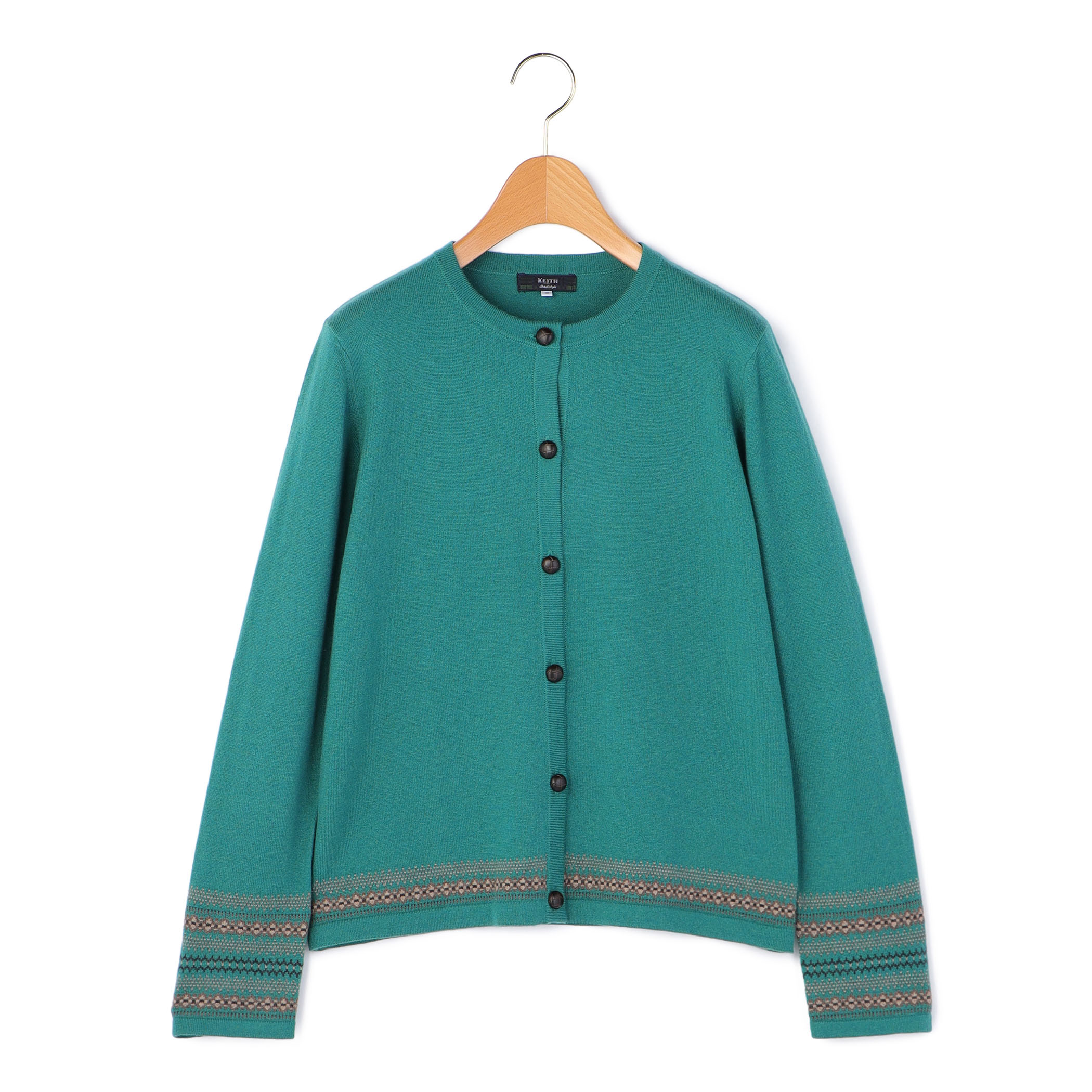 Autumnフェアアイルニットカーディガン