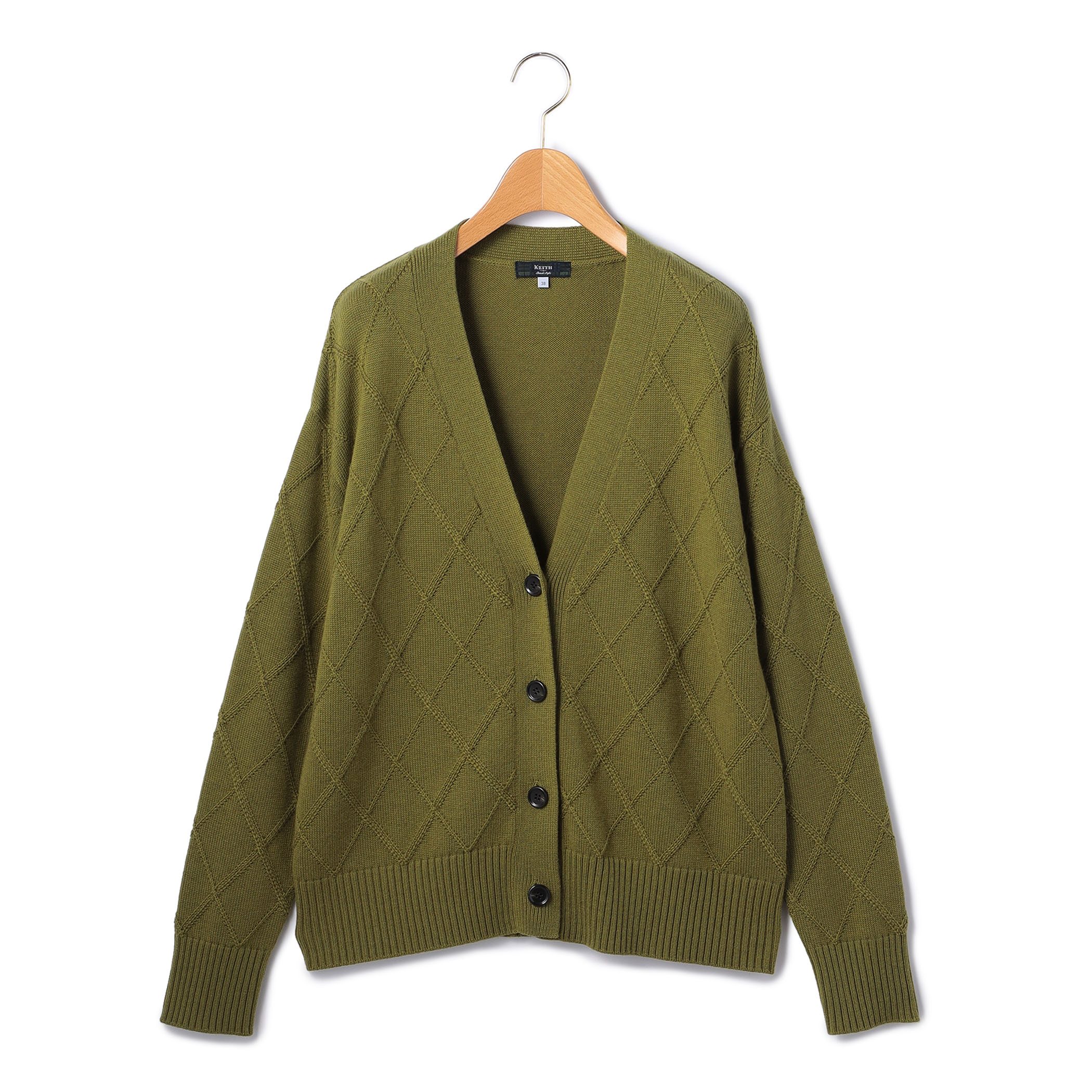 デコントラクトニットカーディガン