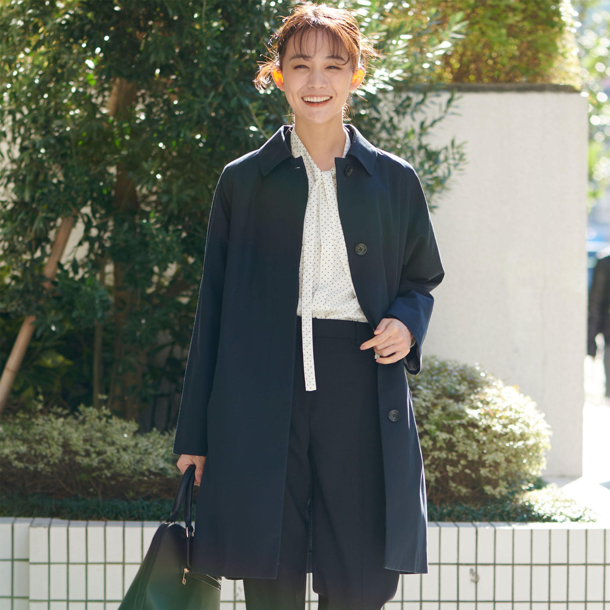 コンパクトギャバコート