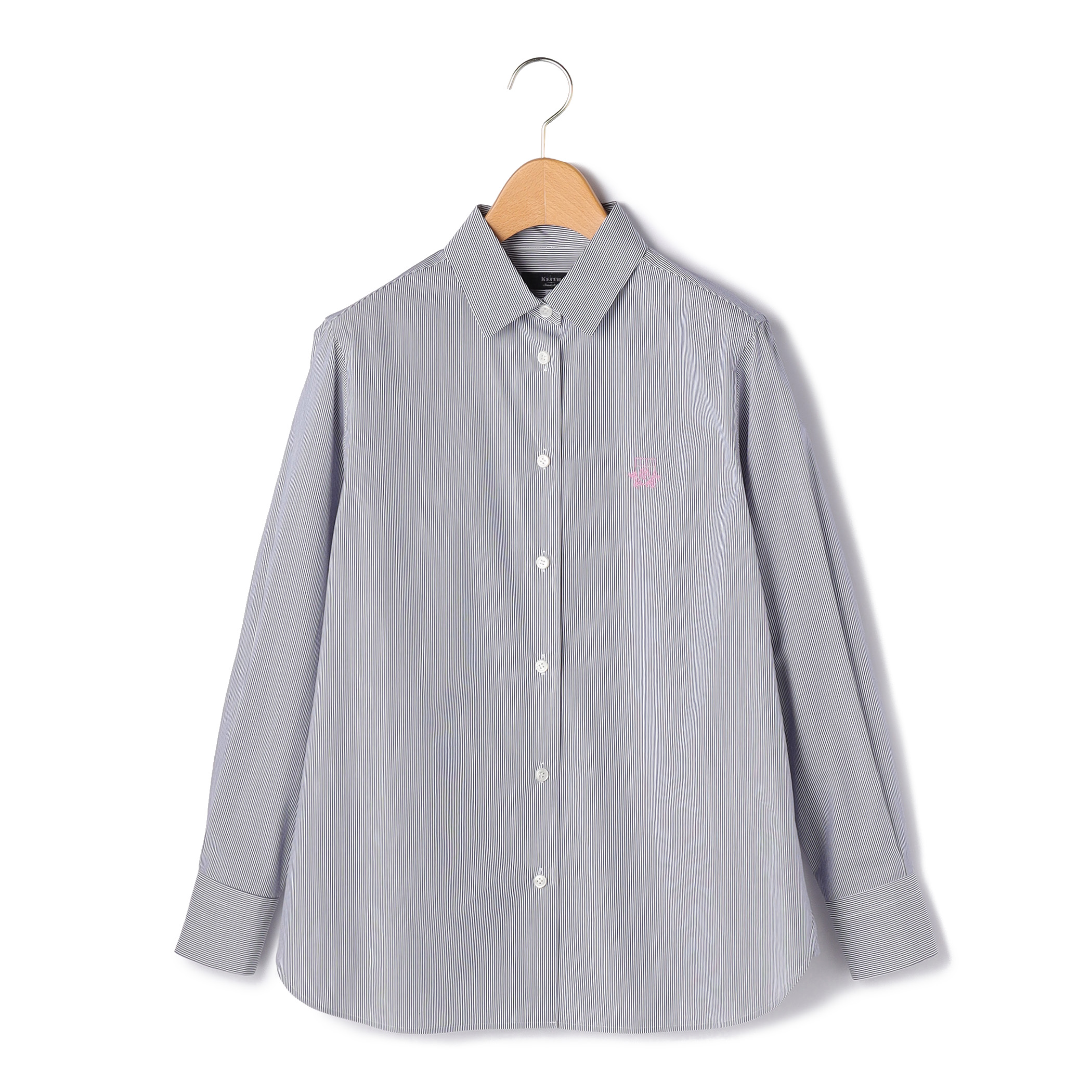 ブリティッシュストライプブラウス