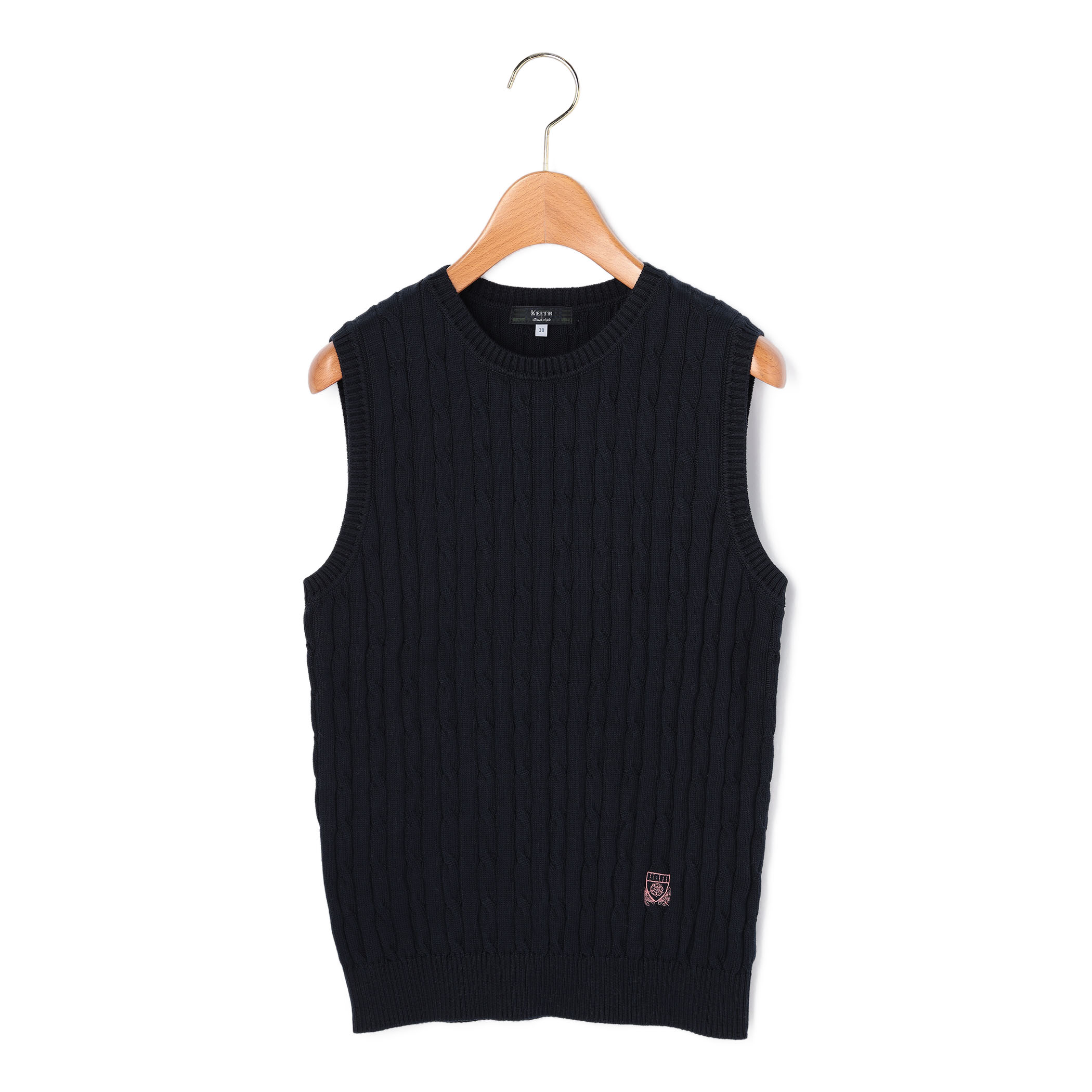 ミドルゲージコットンニット