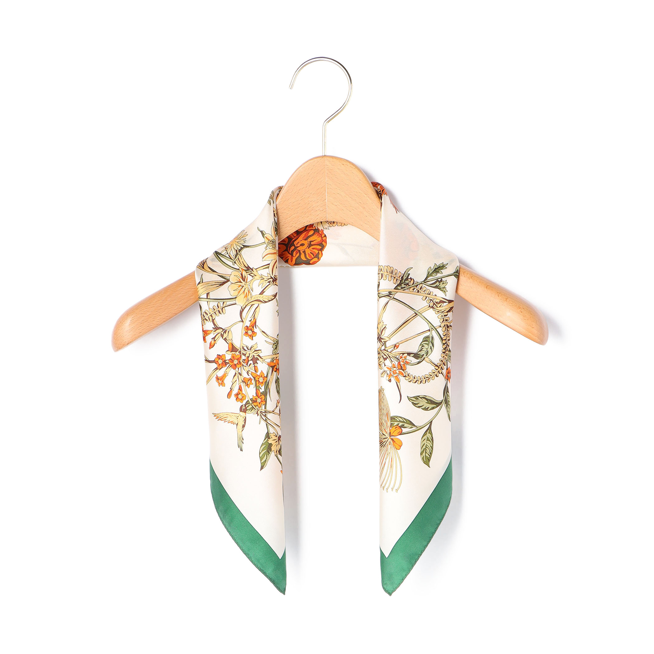 フラワーパネルスカーフ