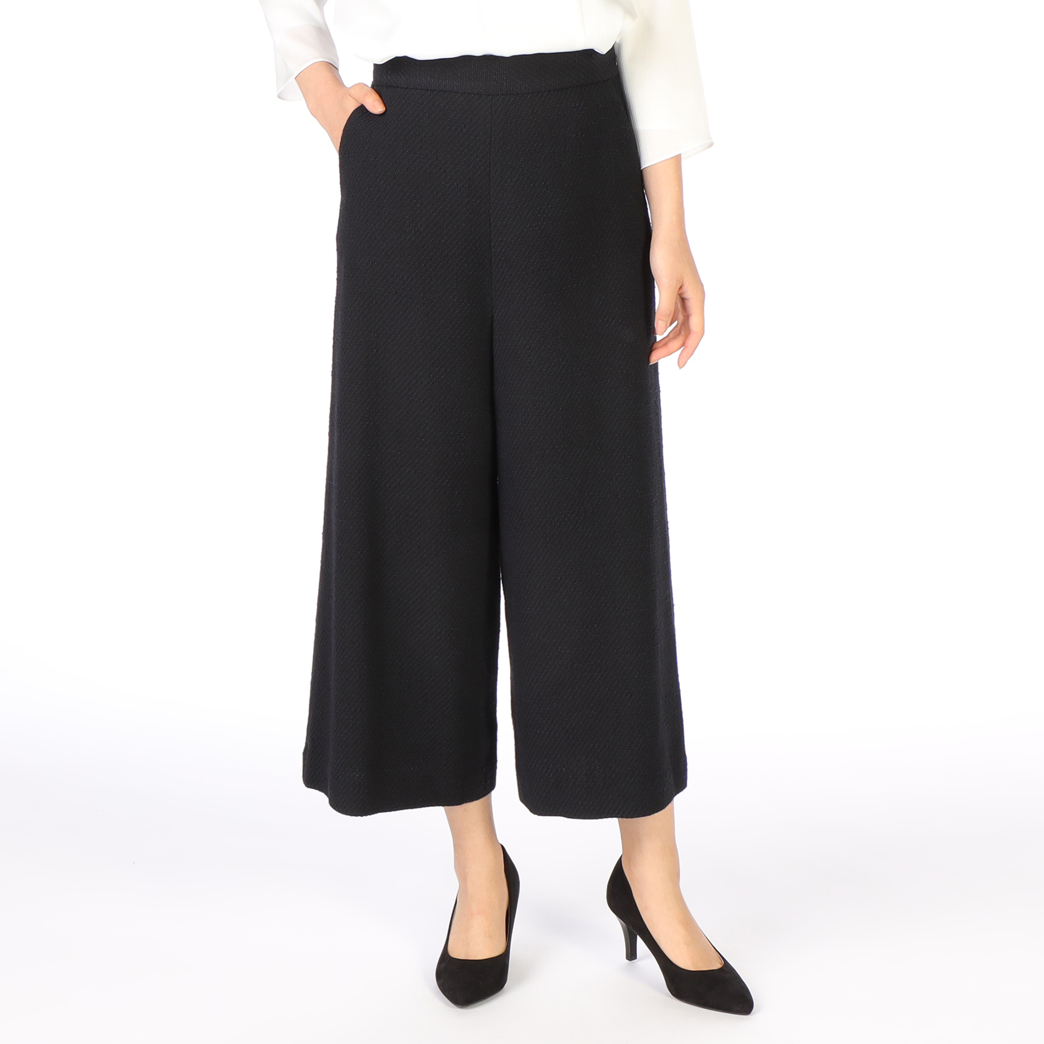 スラブツィードパンツ