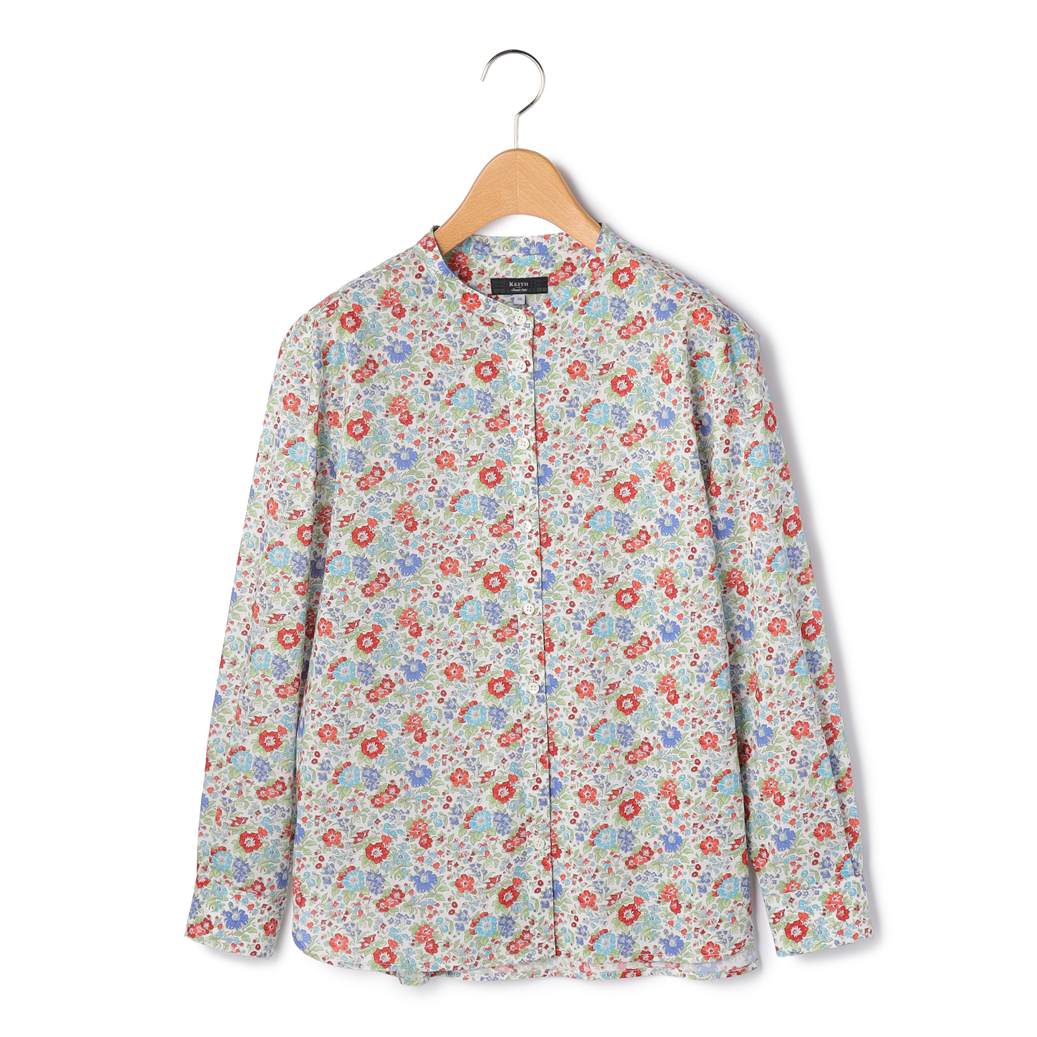 Clare Richスタンドカラーブラウス