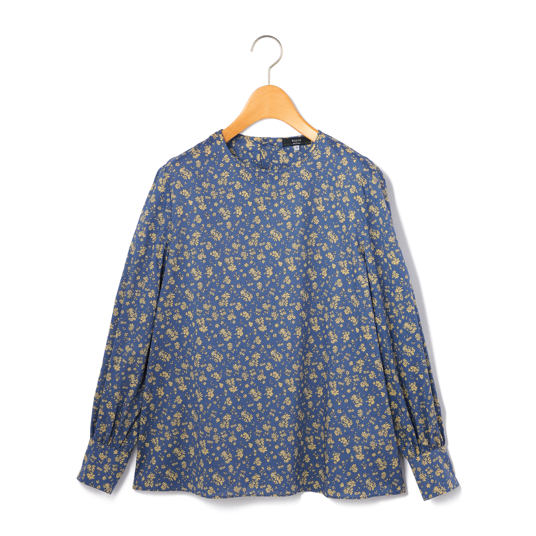 LIBERTYプリントフラワーブラウス