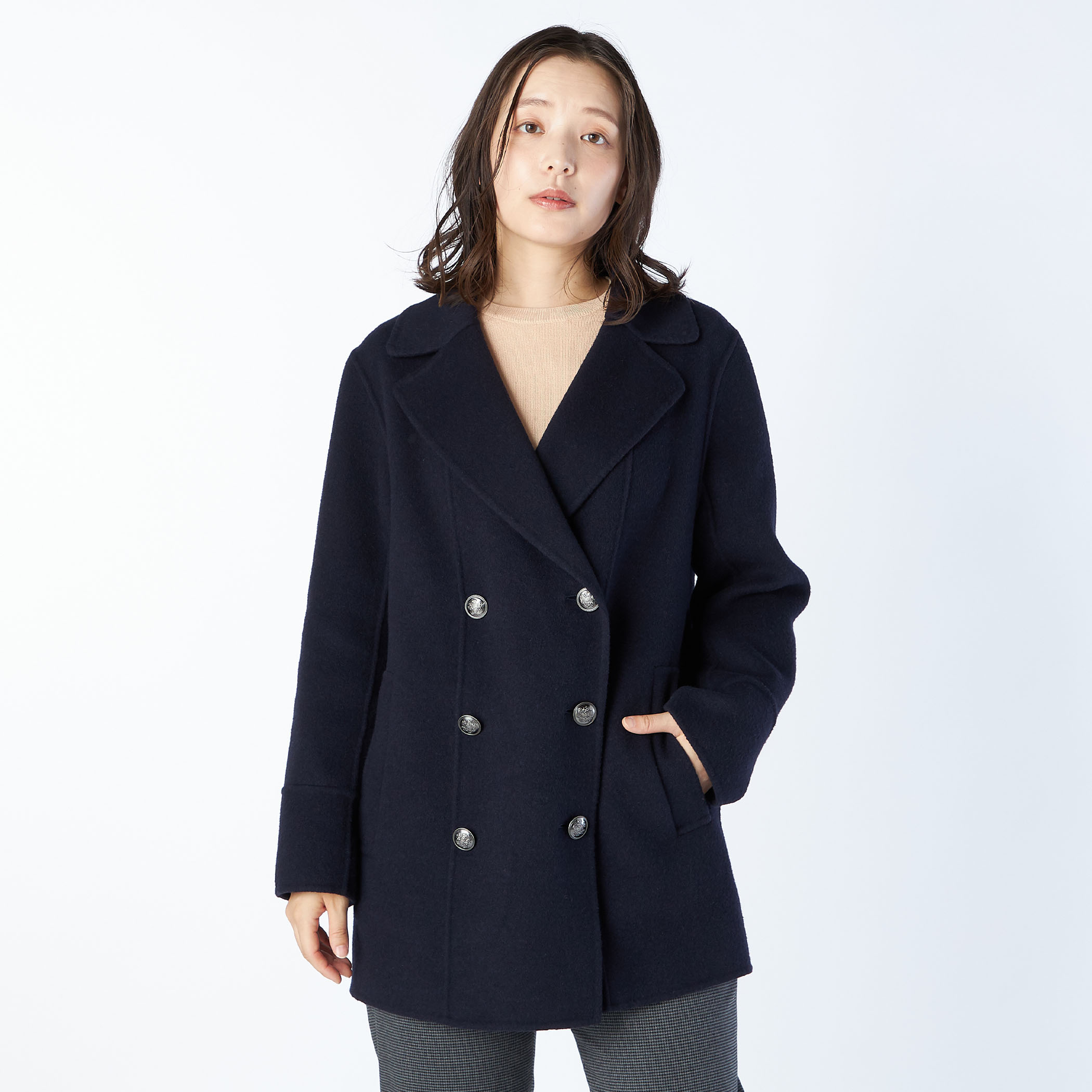 ウールリバーコート