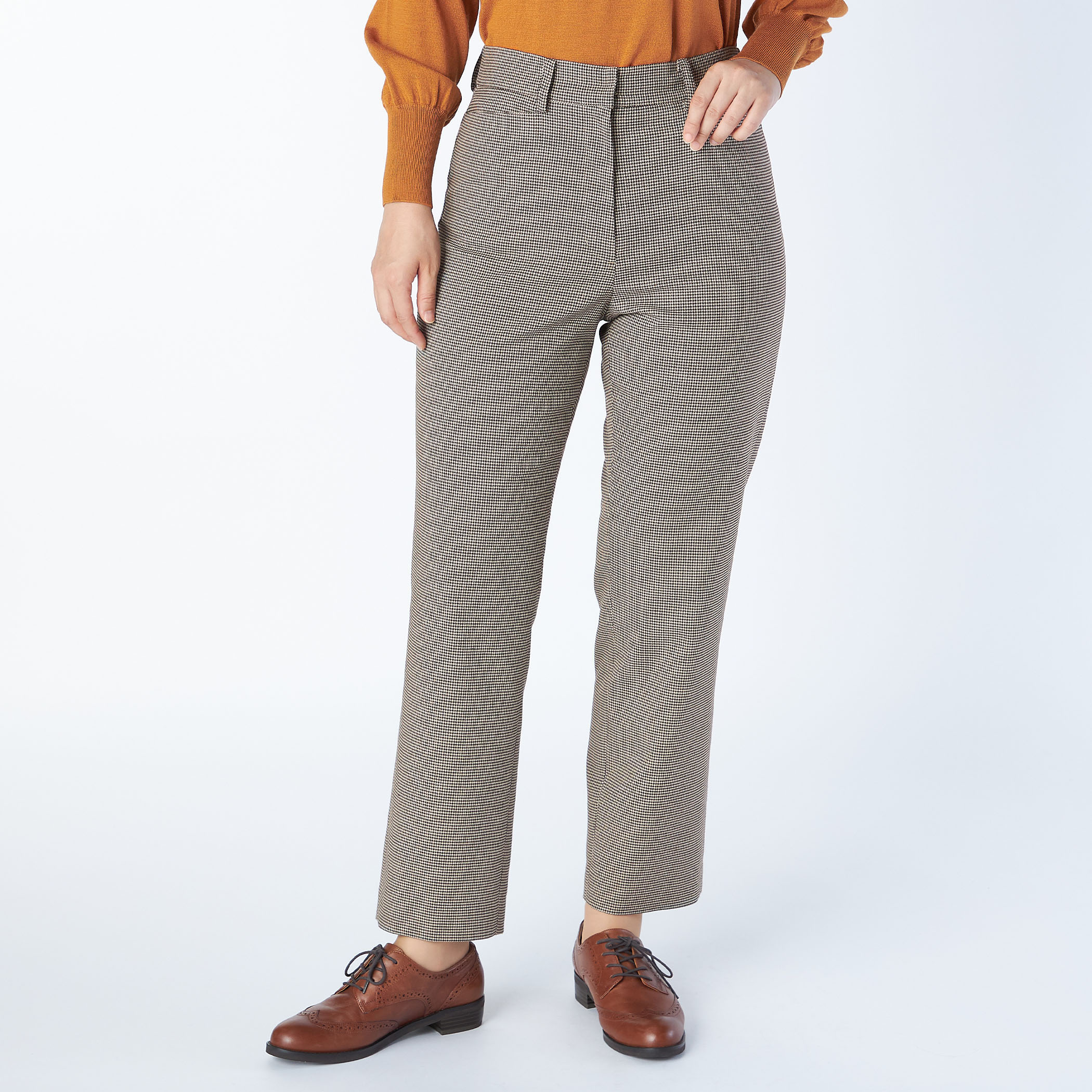 ハウンドトゥースパンツ