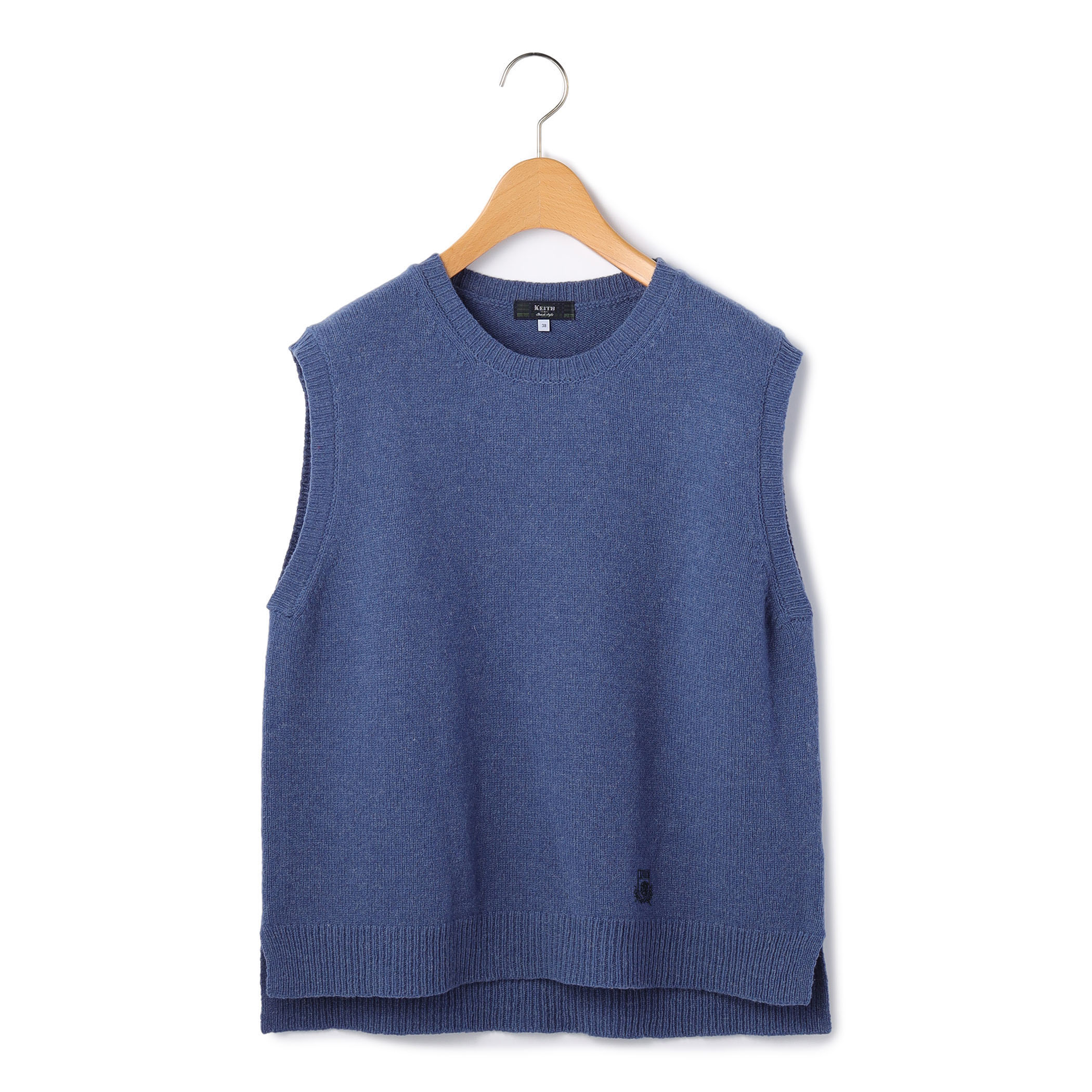 ミドルゲージニットベスト