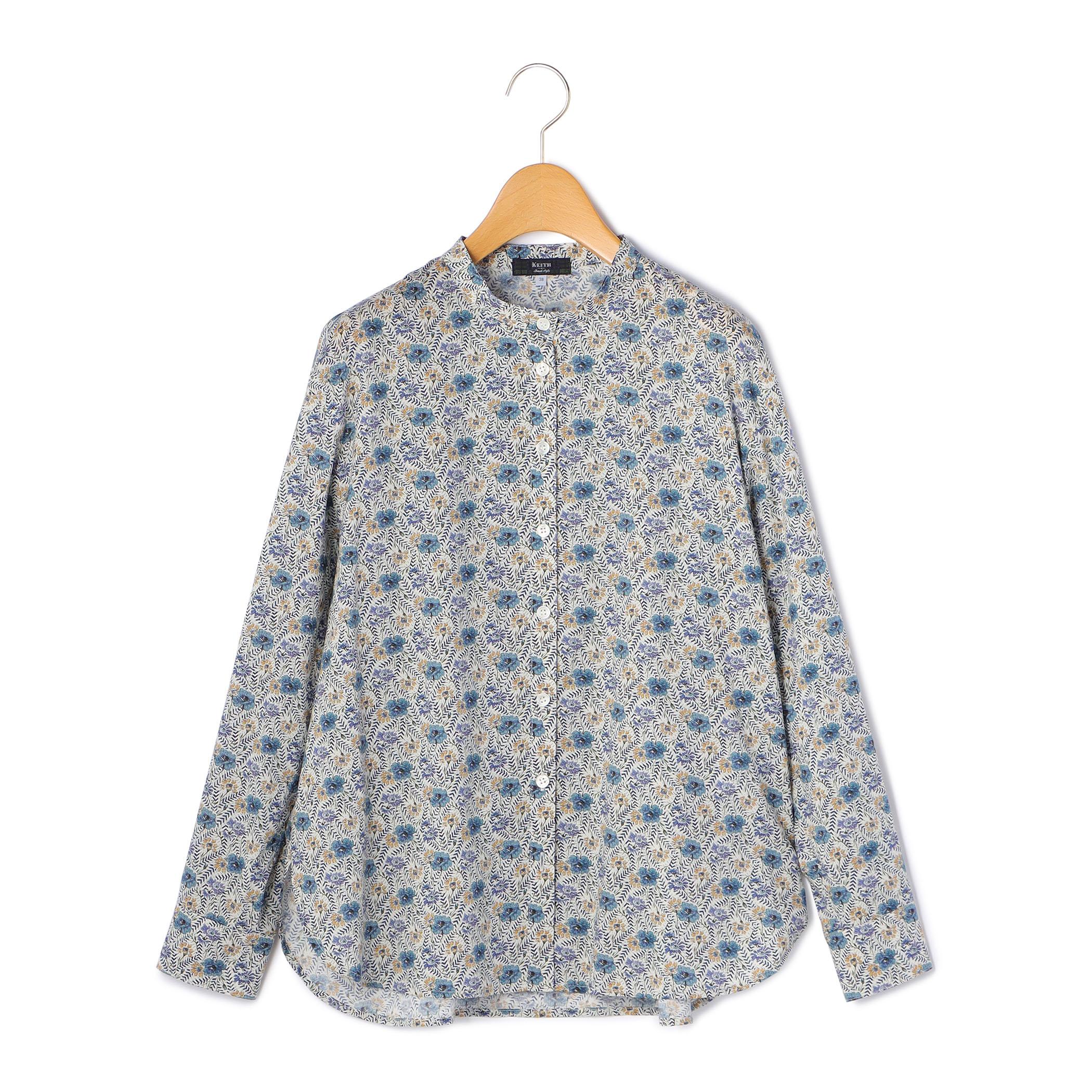 LIBERTY Demeterスタンドカラーブラウス