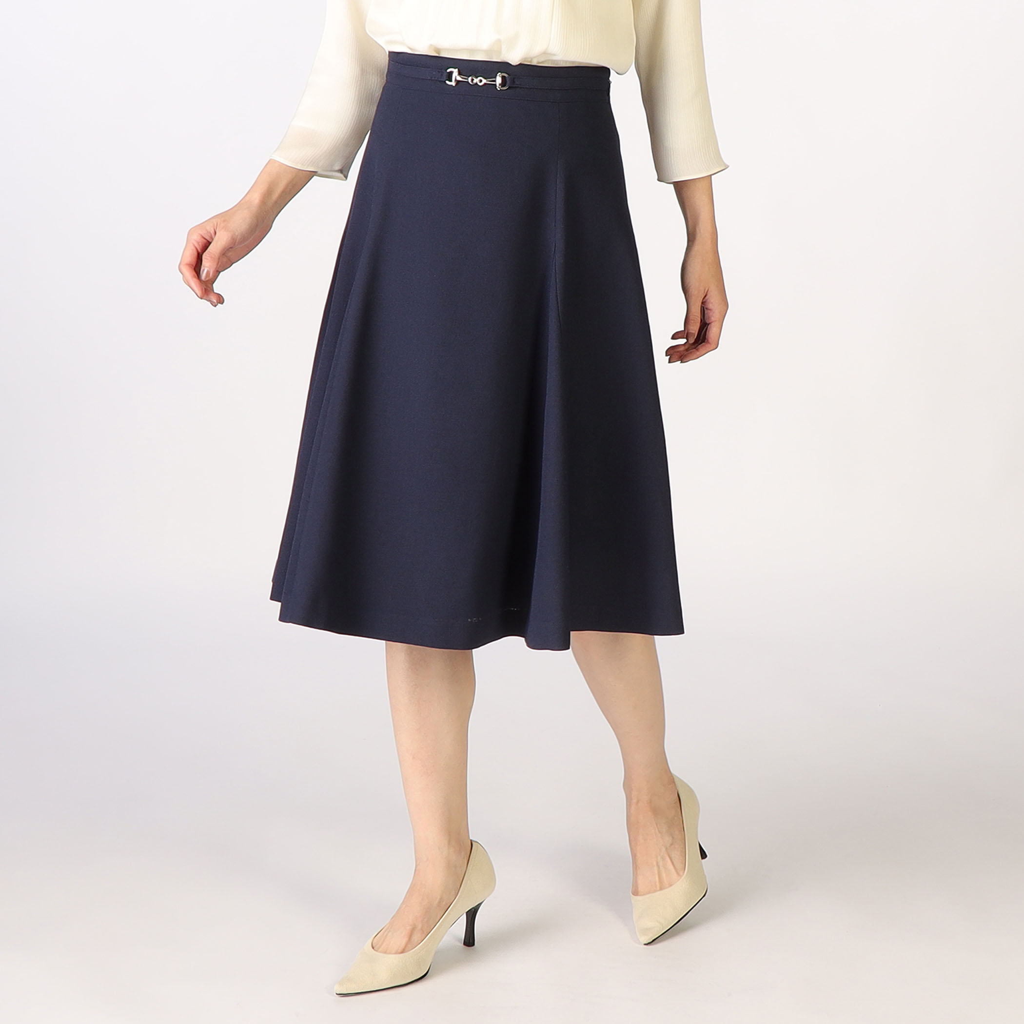 ナチュラルツイルスカート