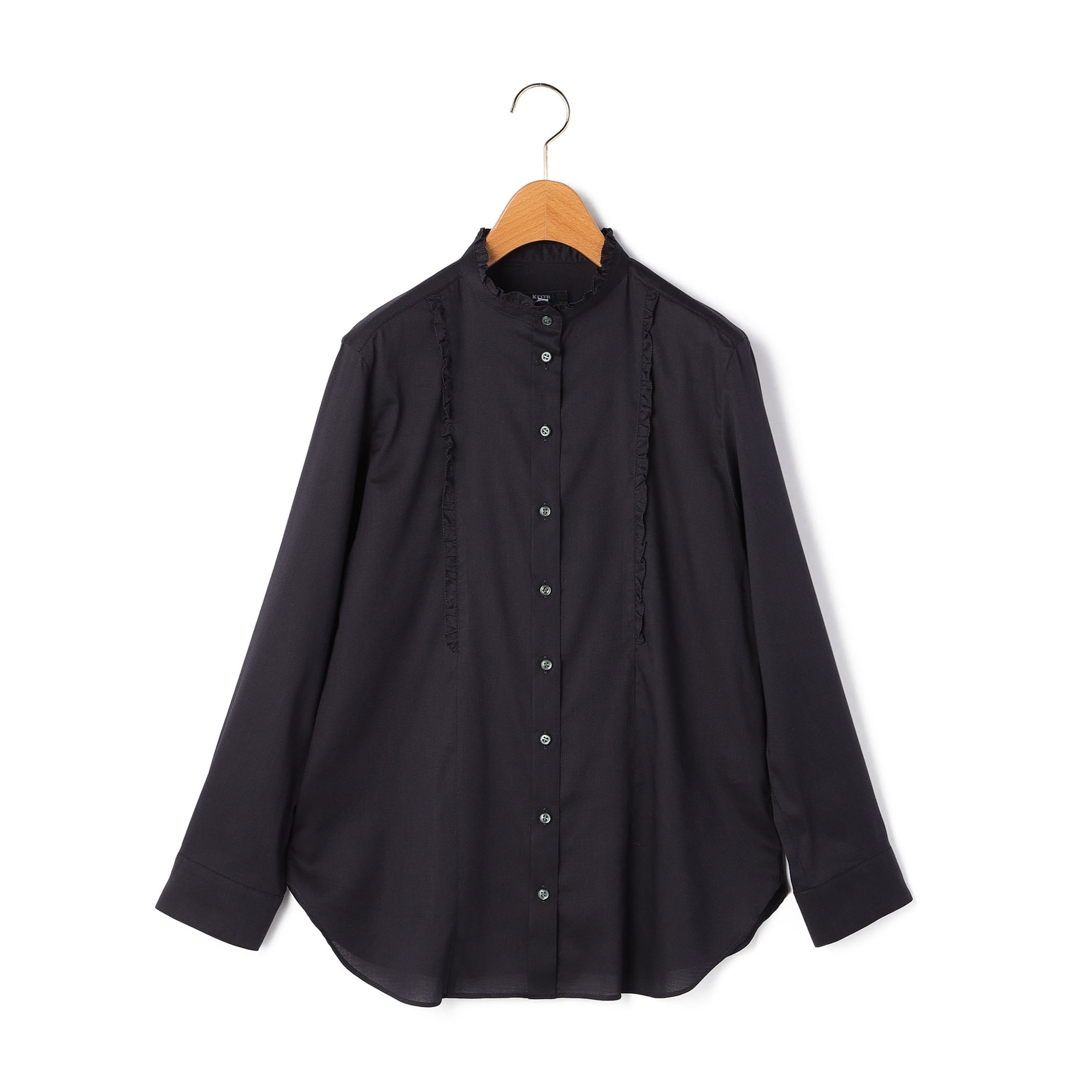 アムンゼンスタンドカラーブラウス