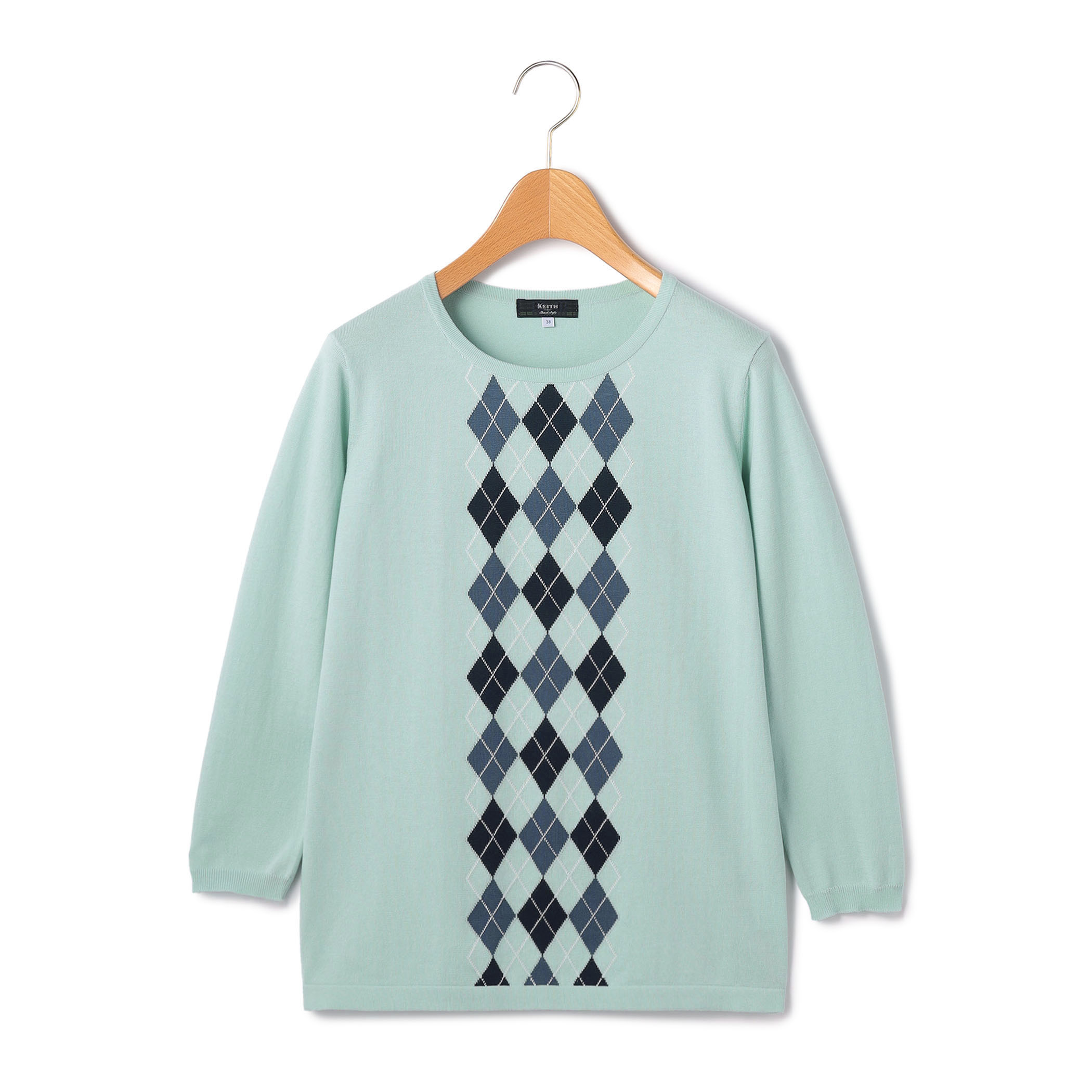 アーガイルニット