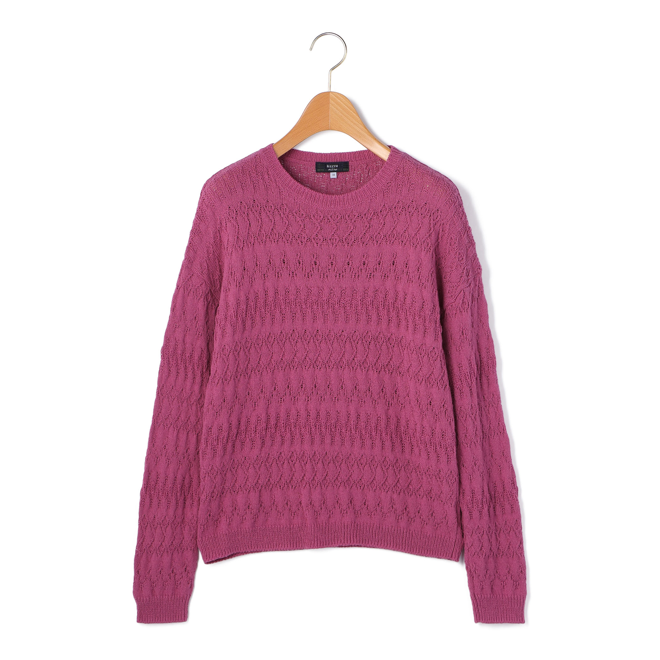 コットンミックスニット