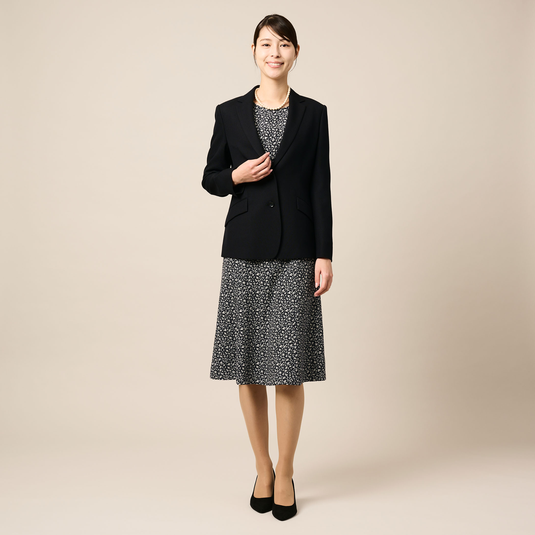 バーズアイテーラードジャケット