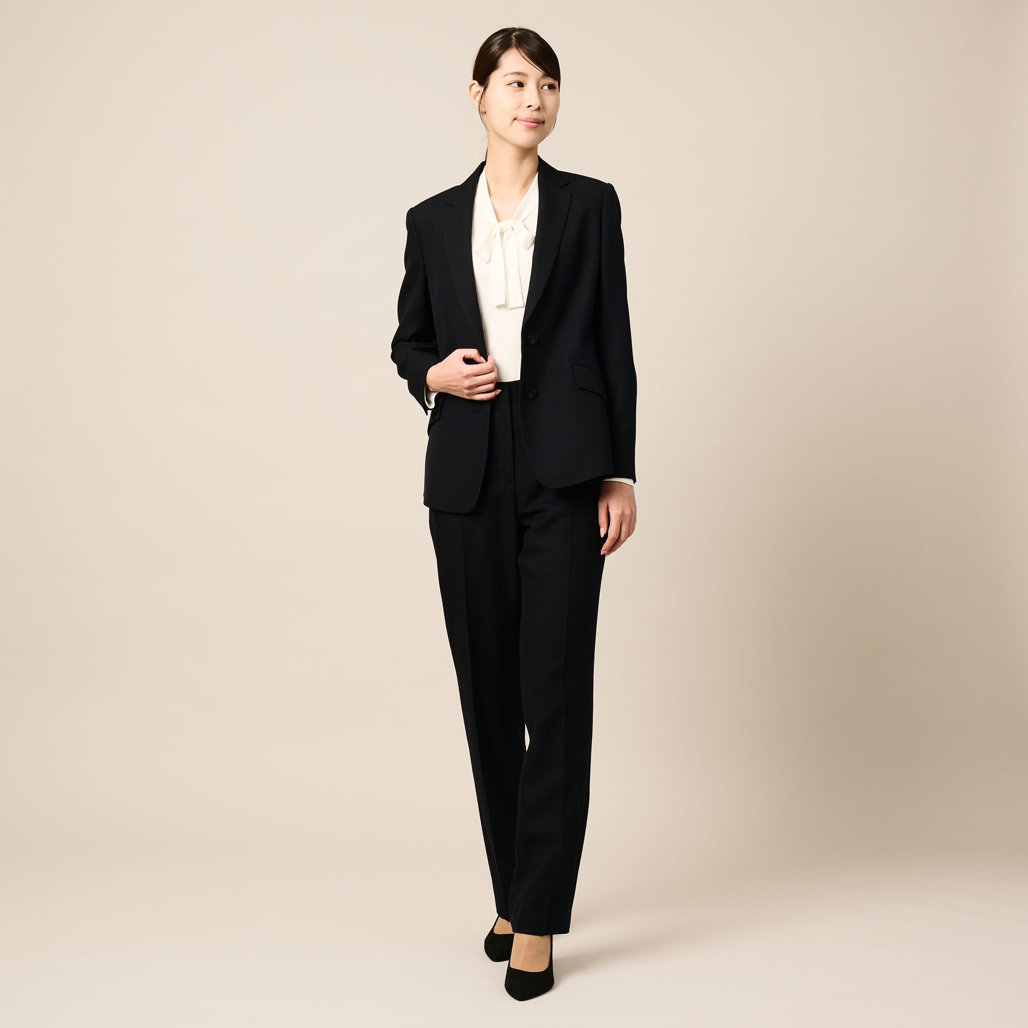 バーズアイパンツ