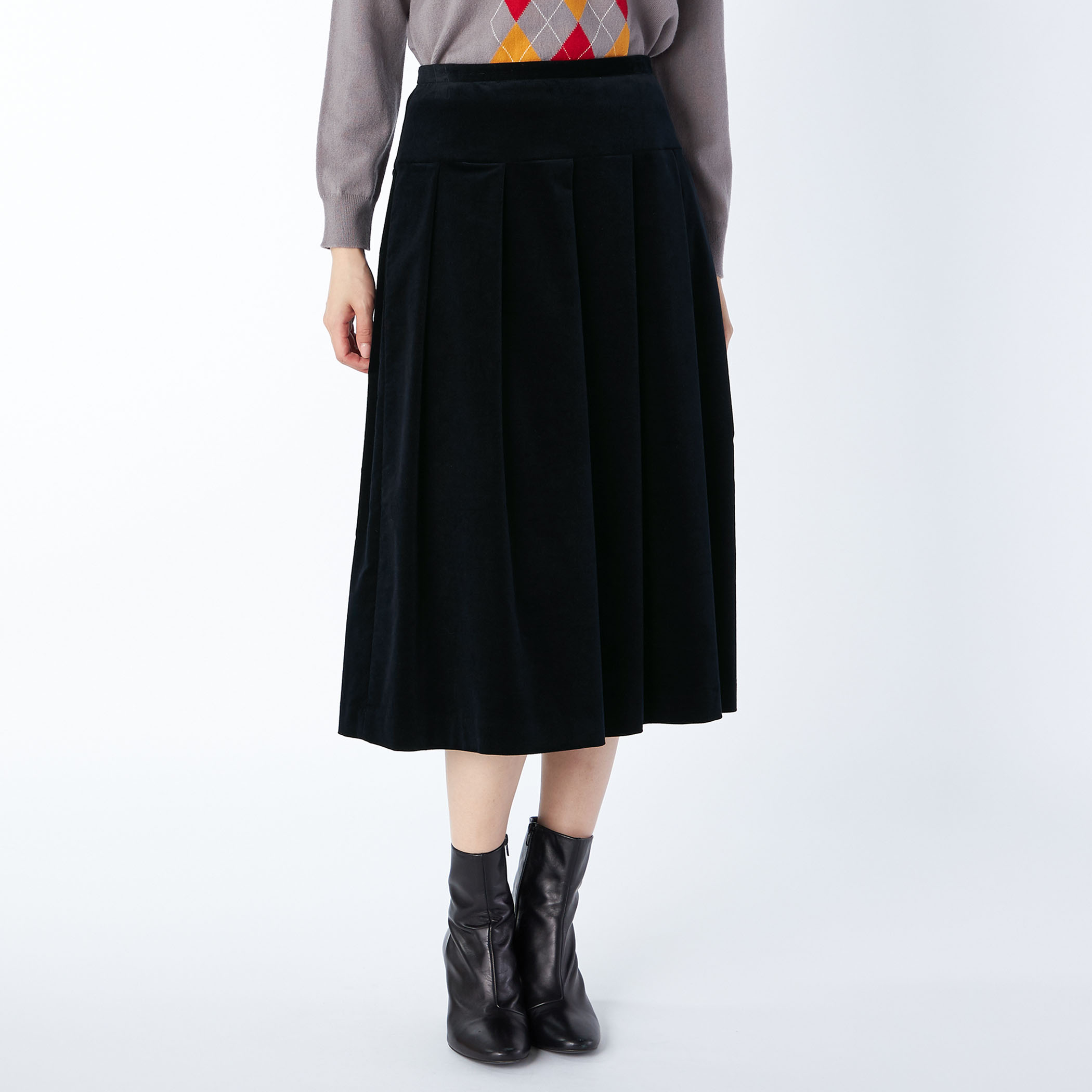 コーデュロイスカート