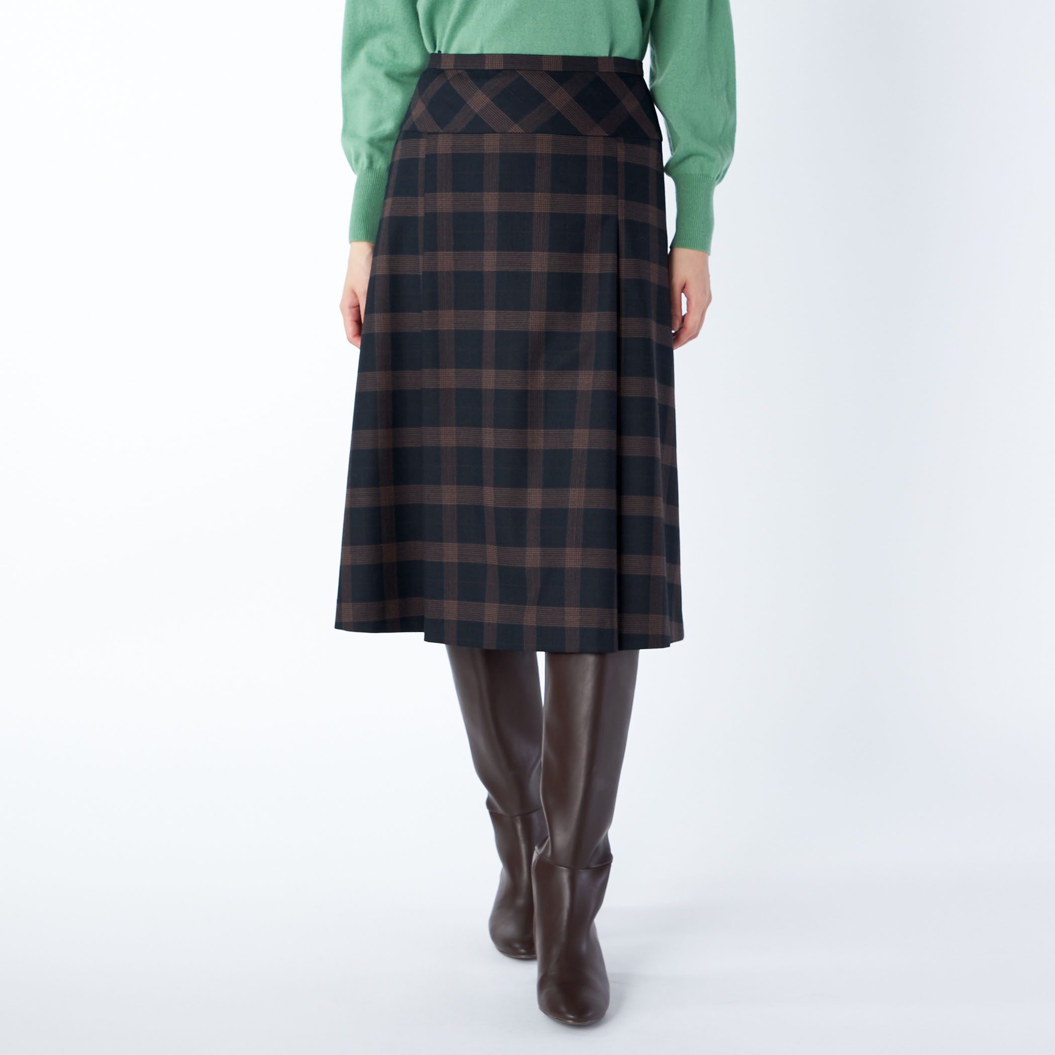 グレナカートチェックスカート