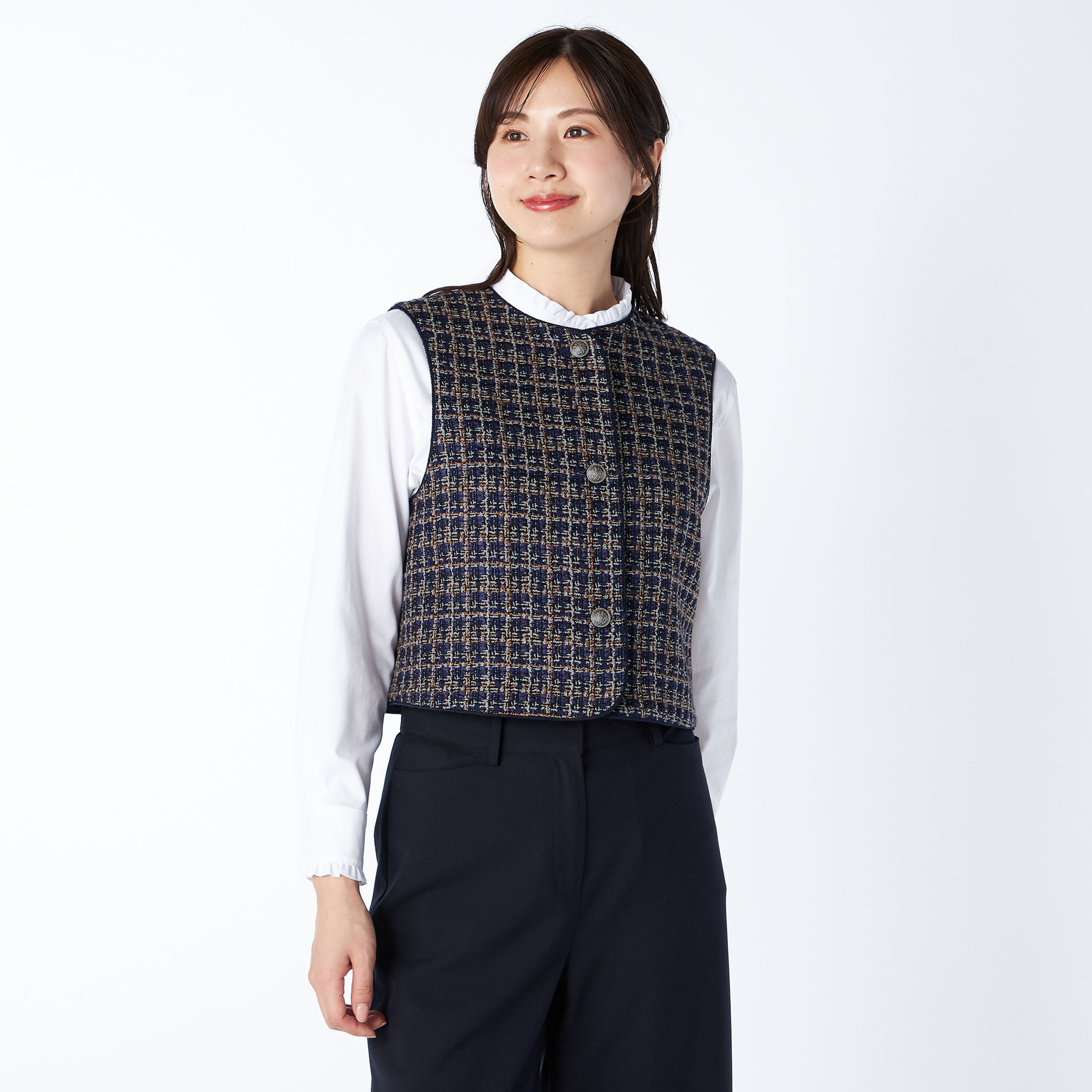 エステートツィードベスト