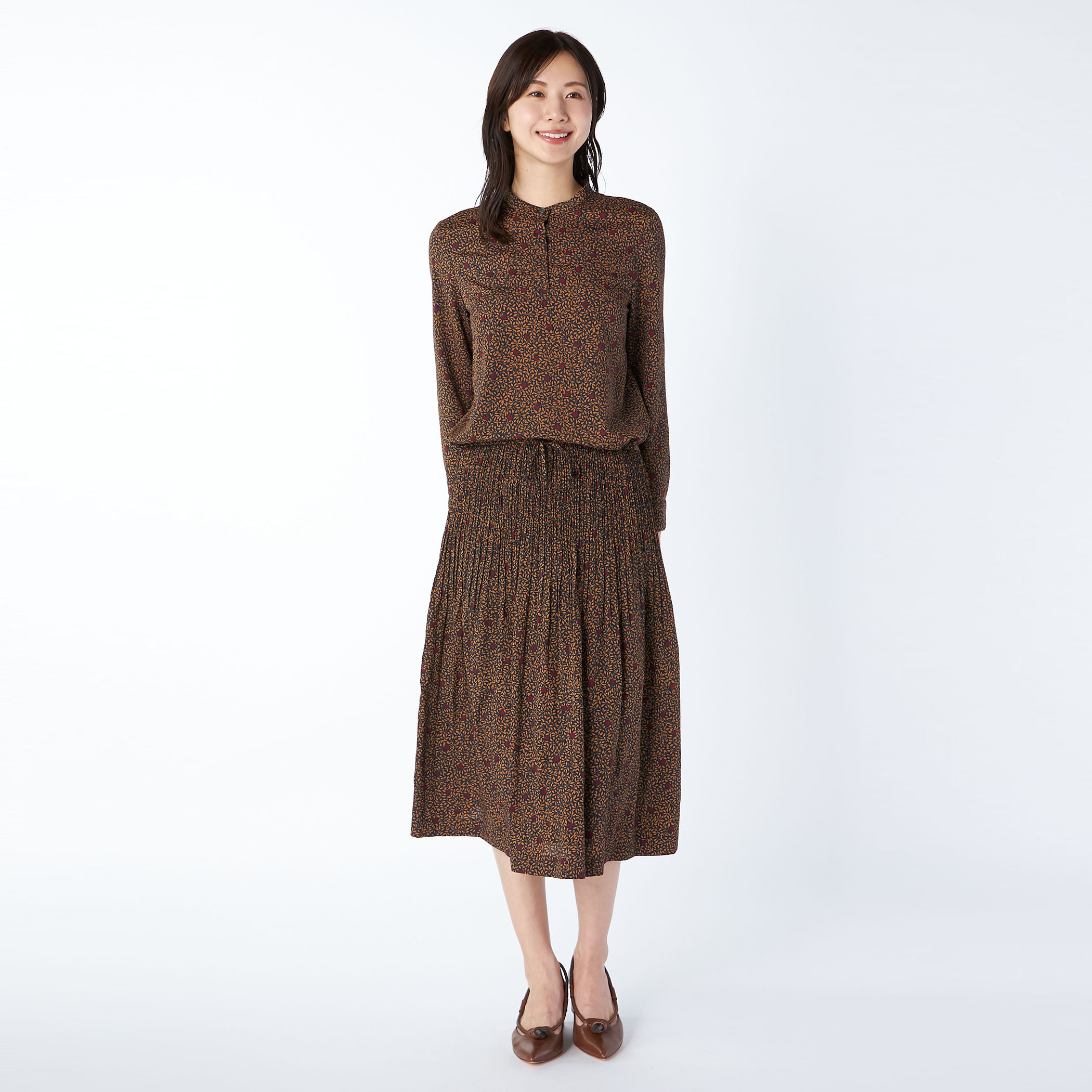 スモールリーフPtブラウス