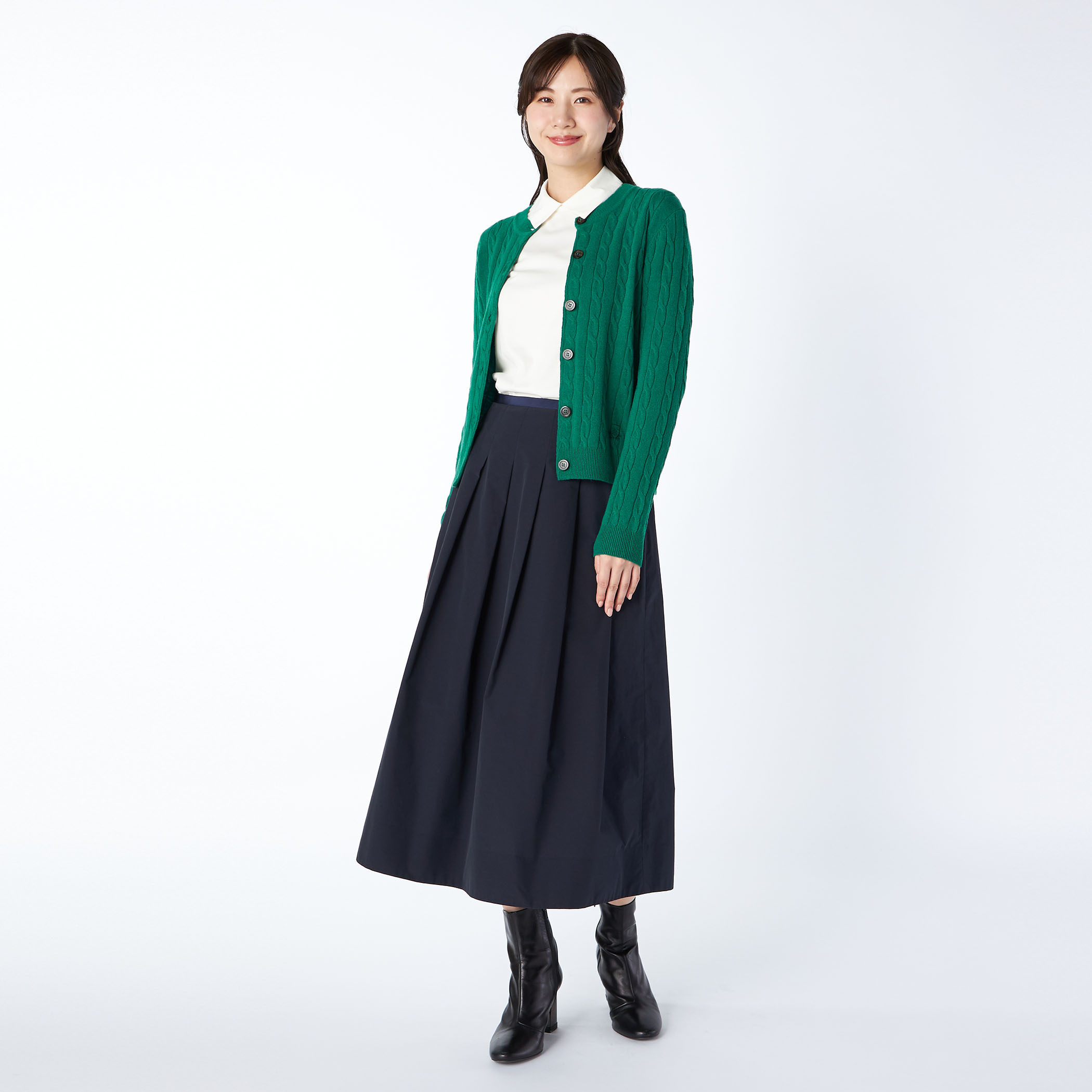 シェファードニットカーディガン