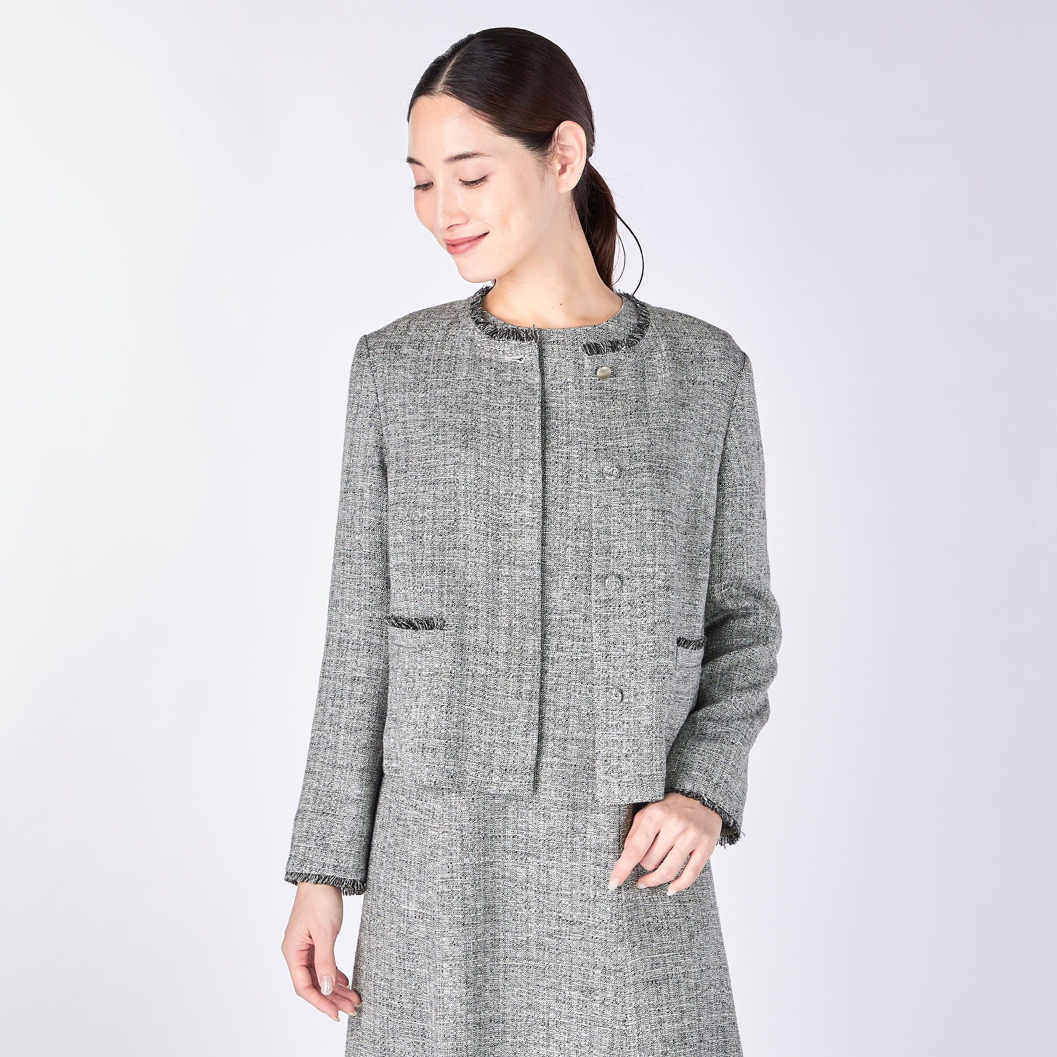 スプリングツィードジャケット