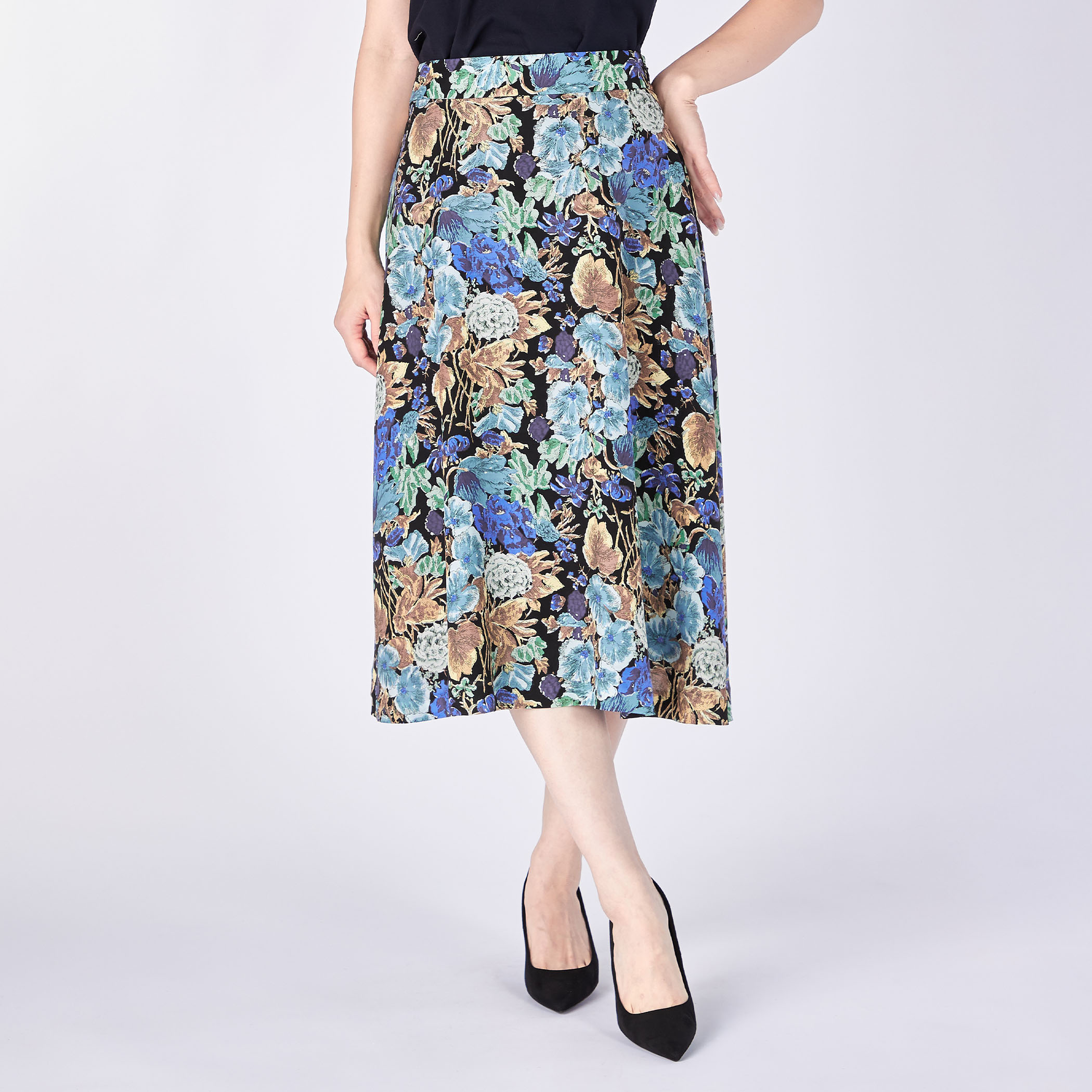 Manor flowerスカート