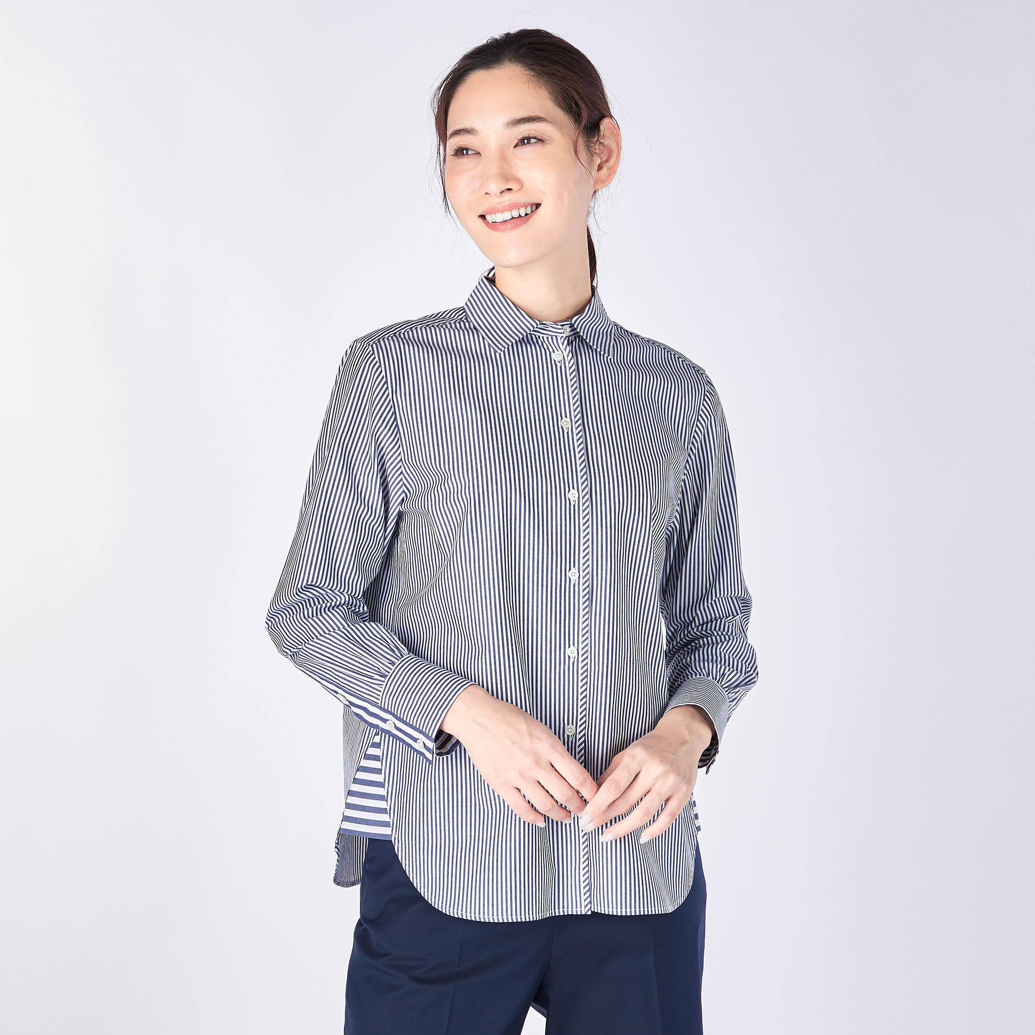 クラシックパターンブラウス