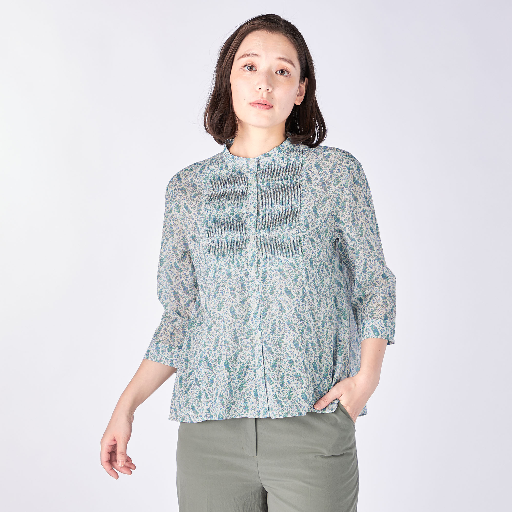 Christabel Liberty Print Blouse オーバーブラウス