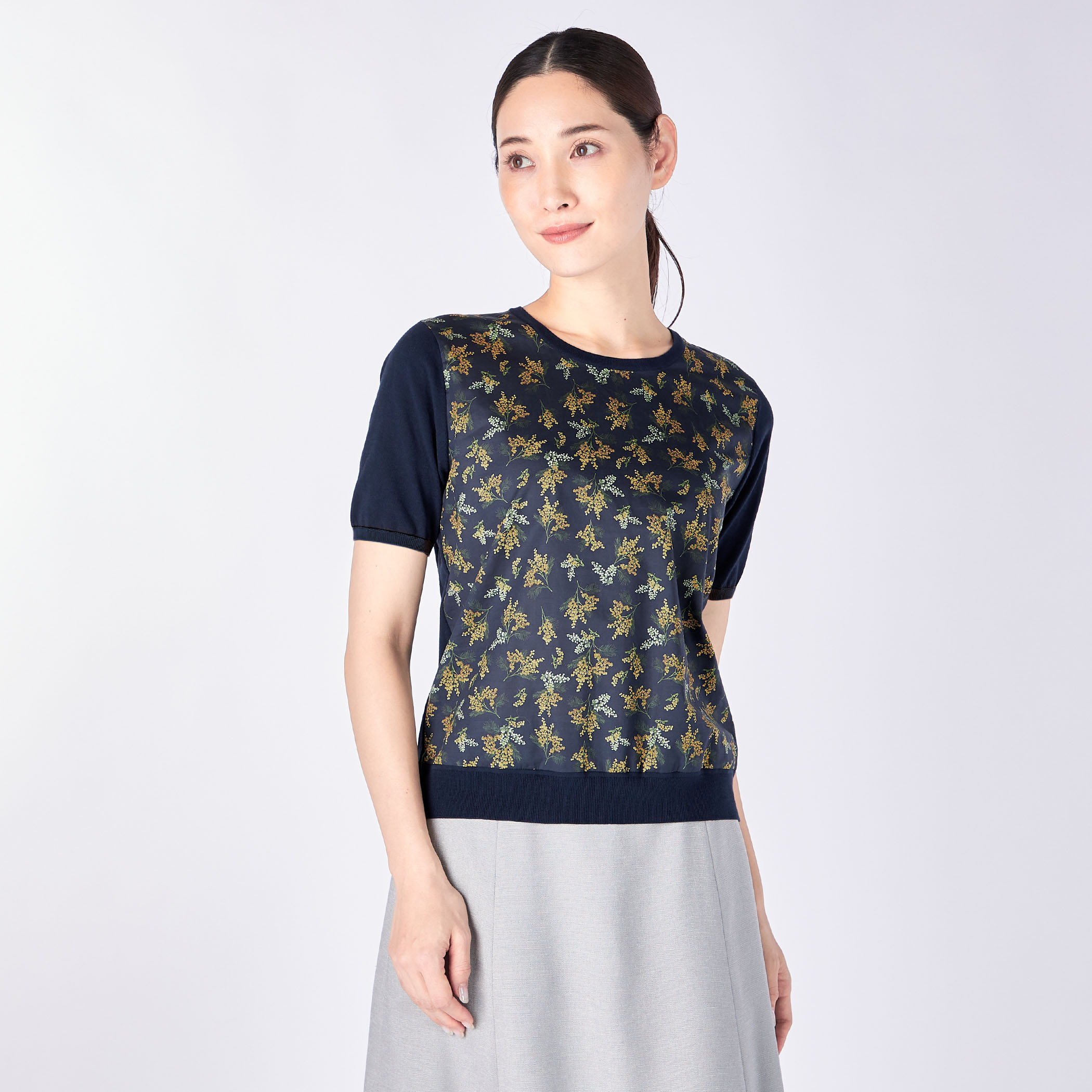 Ms Mimosa Liberty Print Pullover