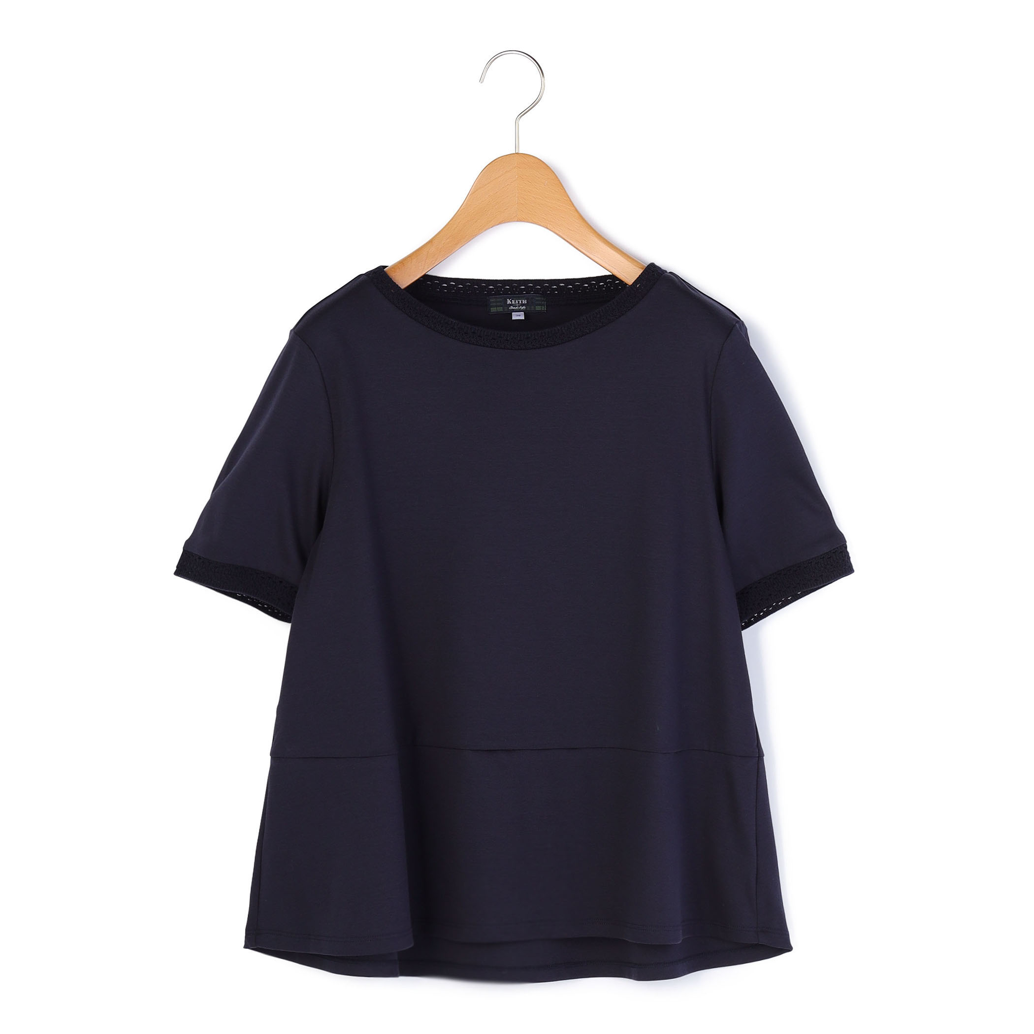 クロッシェジャージーカットソー