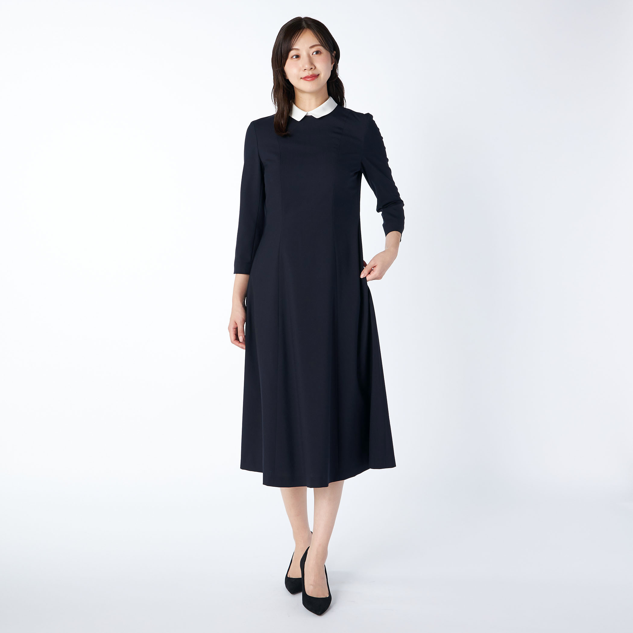 ウールトロワンピース