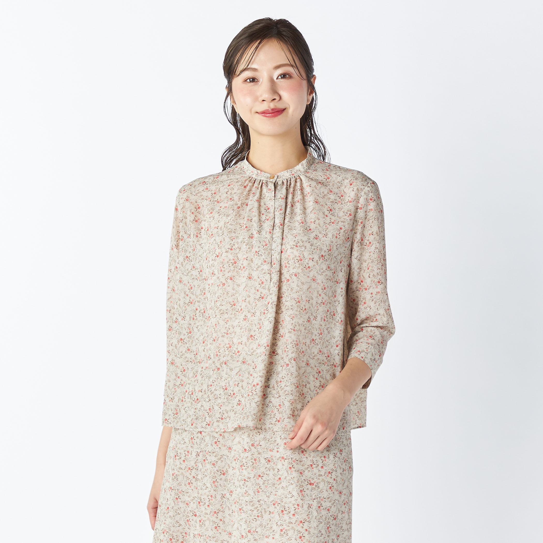 イングリッシュガーデンブラウス