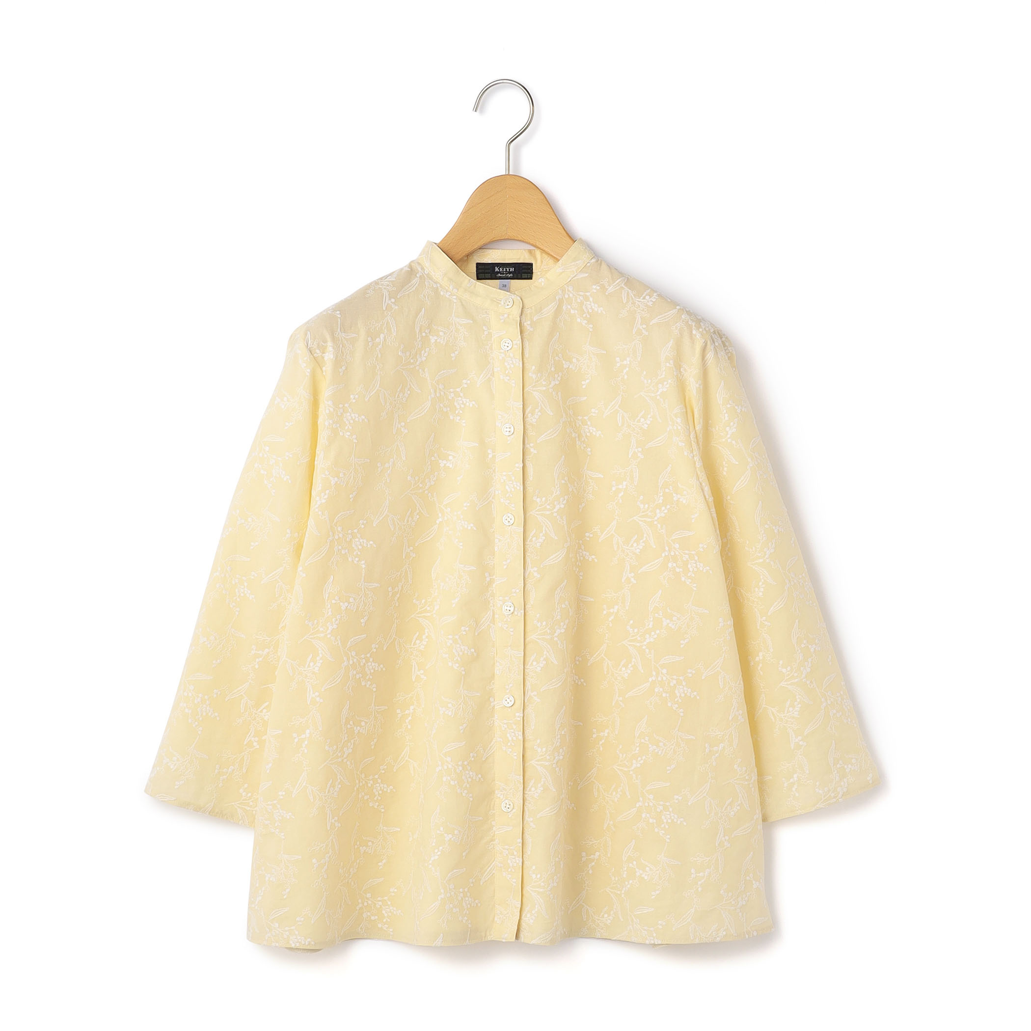 ミモザエンブロイダリーブラウス