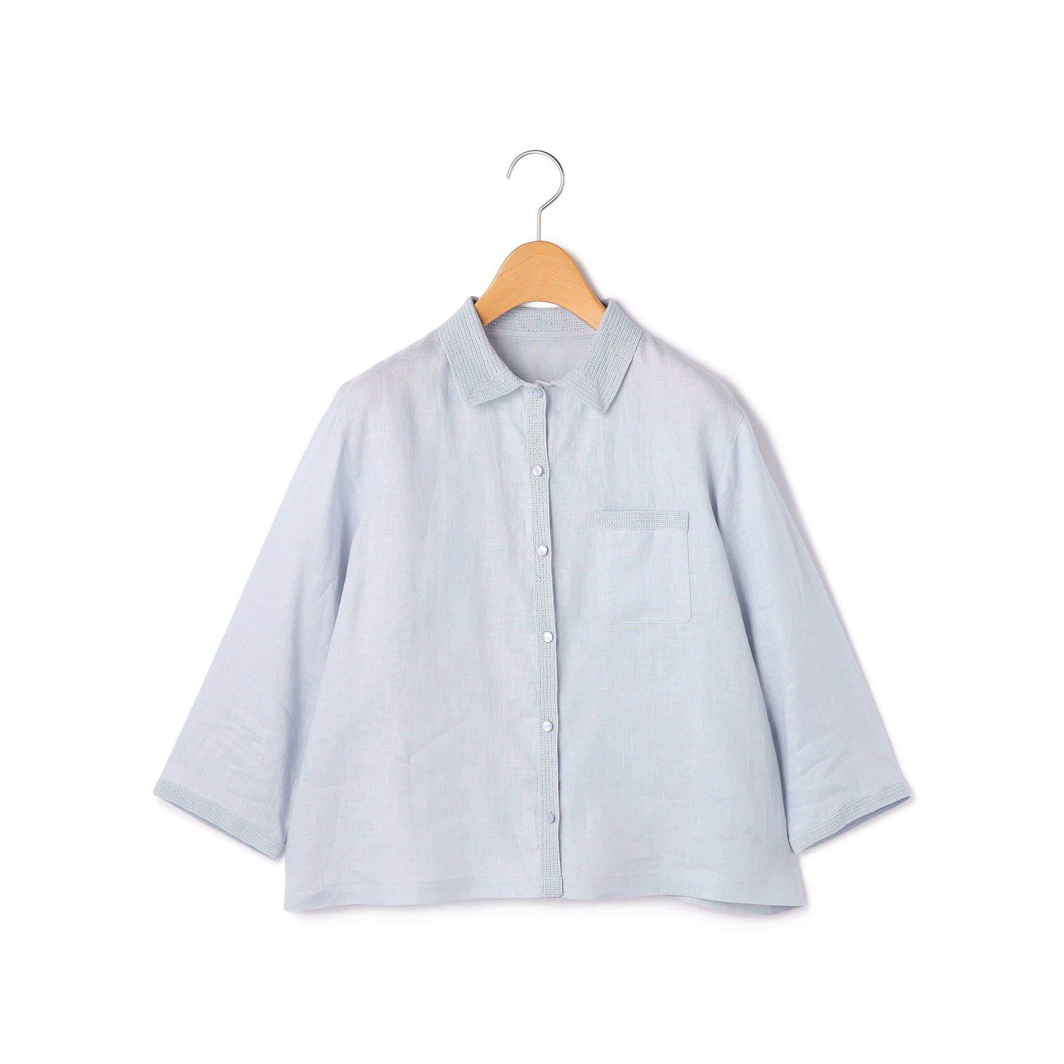 ６０／ーリネンシャツブラウス