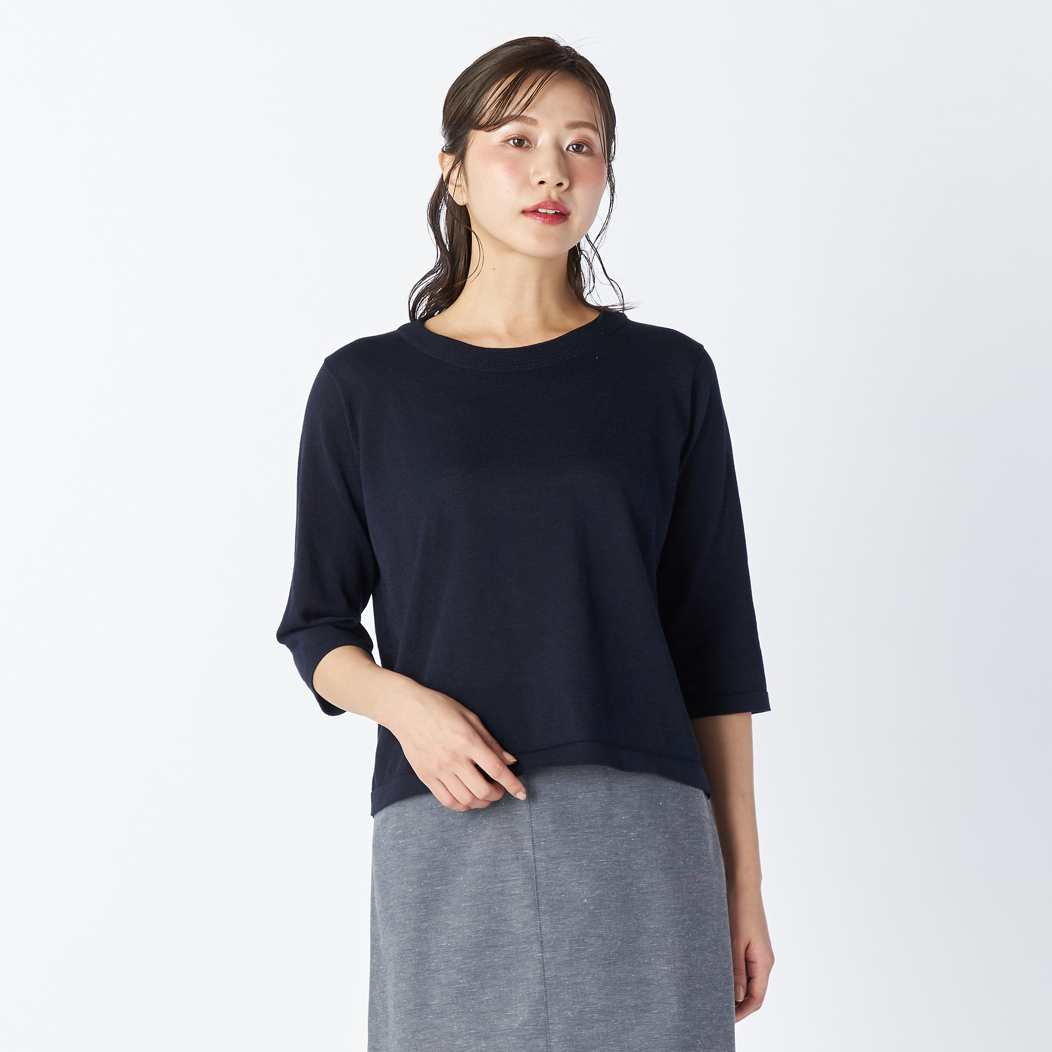 スプリングハイゲージニット