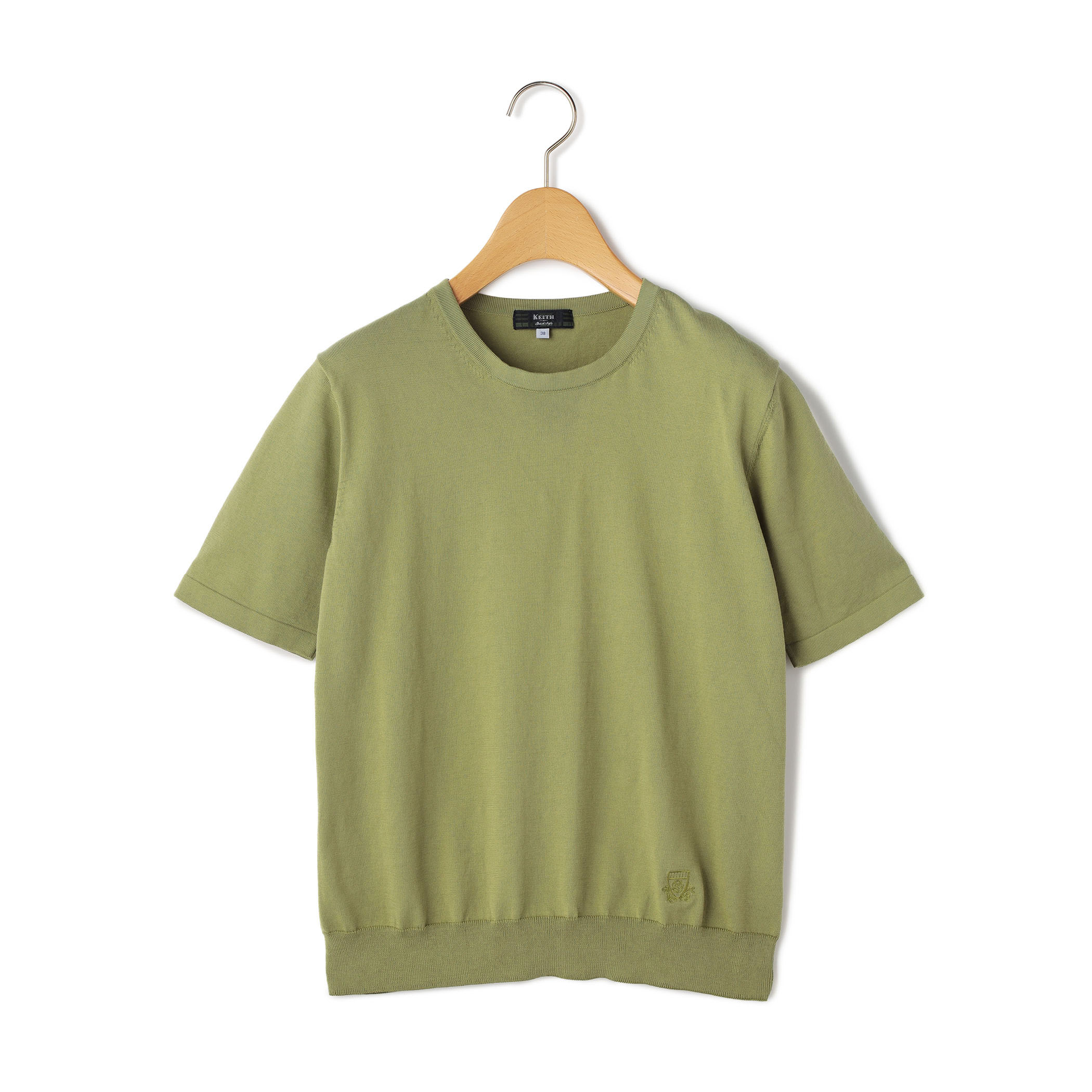 コットンハイゲージニットプルオーバー