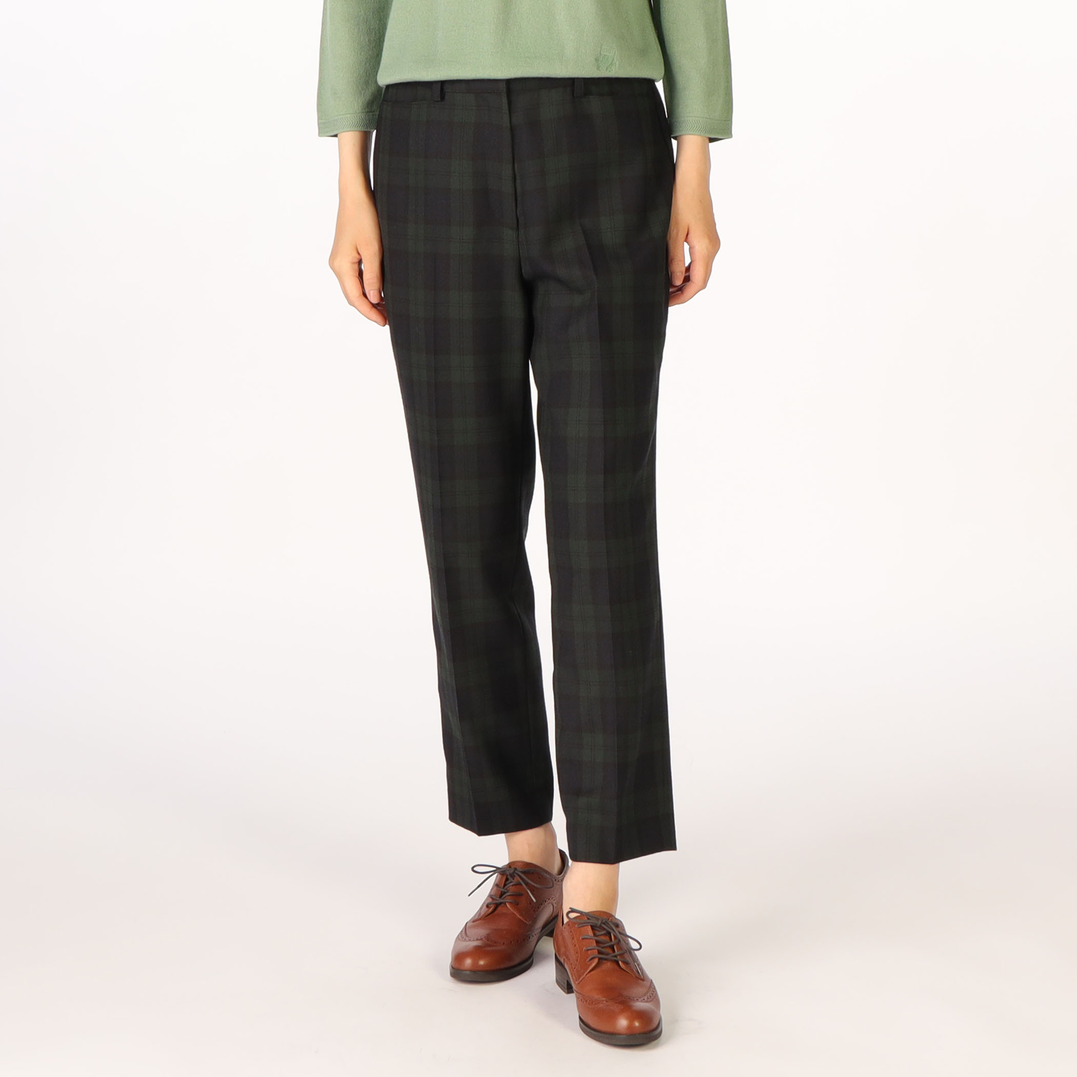 サキソニーチェックパンツ