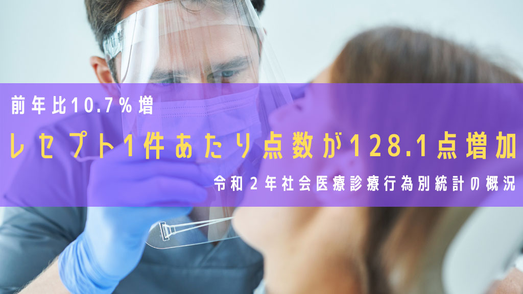 令和２年社会医療診療行為別統計の概況を発表　厚労省の画像です