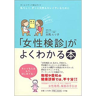 「女性検診」がよくわかる本 かわいい体は自分で守る! の画像です