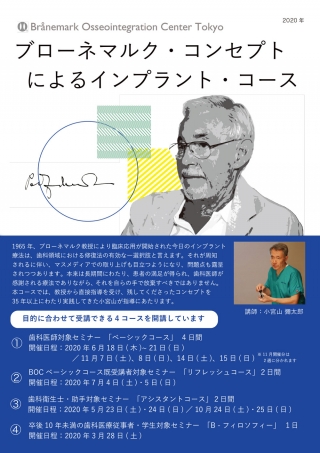 ブローネマルク・コンセプトによるインプラント・コースの画像です