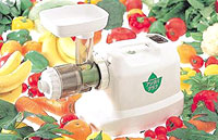 明日葉生搾り専用のミキサー