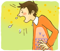 花粉によるアレルギー