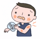 焼けちゃった！ときの応急手当