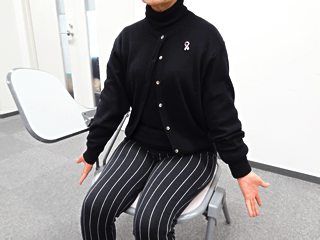 写真1：リラックスのポーズ1