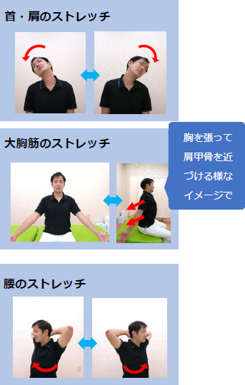 効率よく呼吸をする運動 ストレッチ