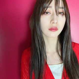 ロング モード 秋 21年春 髪型 アレンジのヘアカタログ Hair